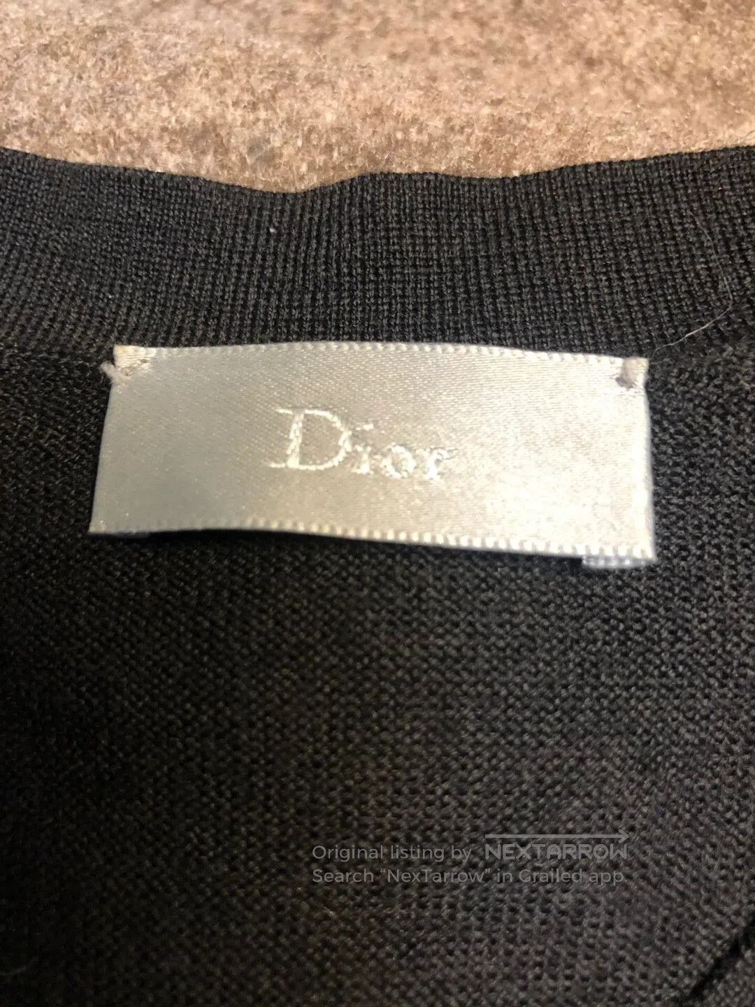Dior Dior Homme Men's Bee Embroidered Sweater. Size US L / EU 52-54 / 3 - 2 Thumbnail