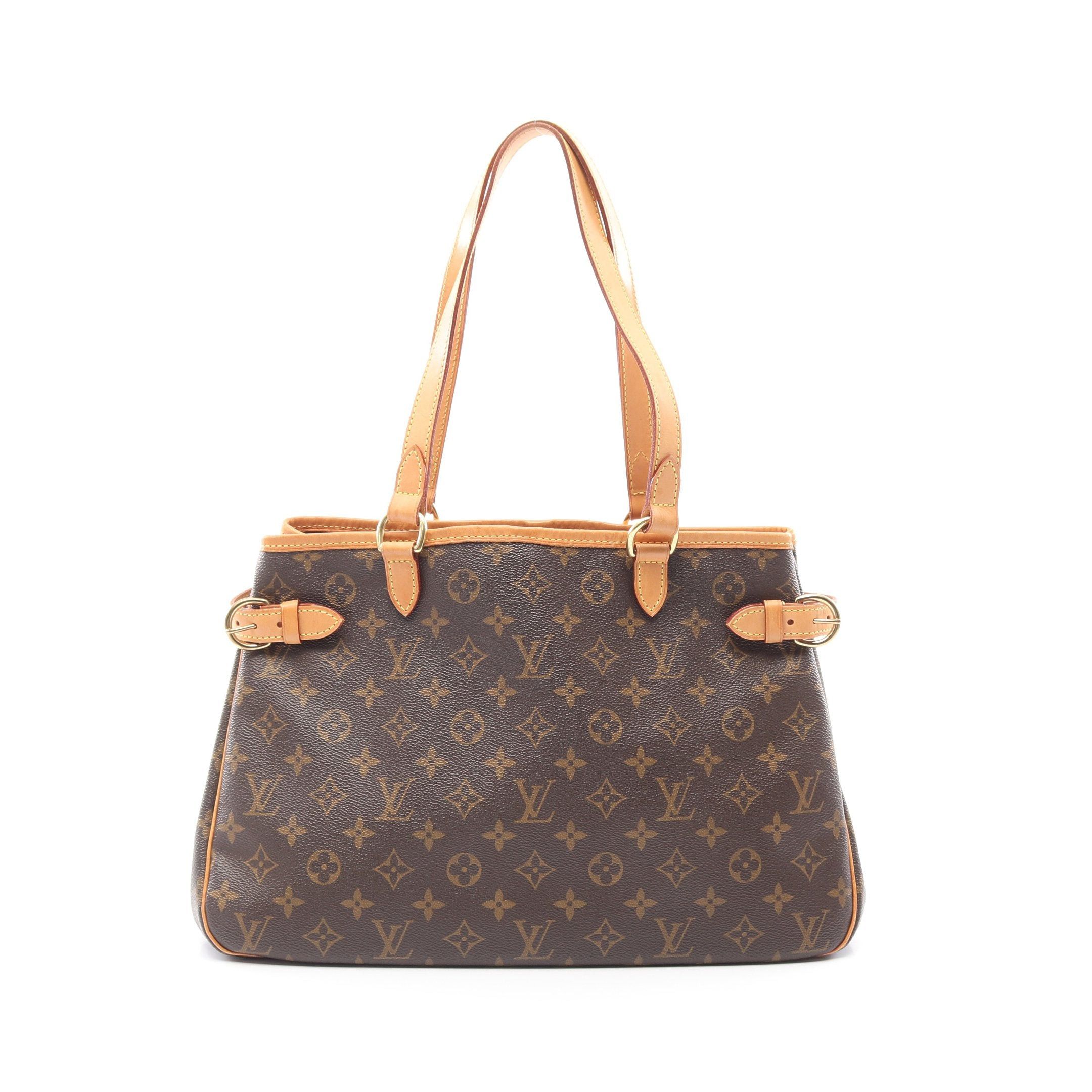 Louis Vuitton Louis Vuitton Batignolles Horizontal Monogram Shoulder Bag Leather Brown Size ONE SIZE - 1 Thumbnail
