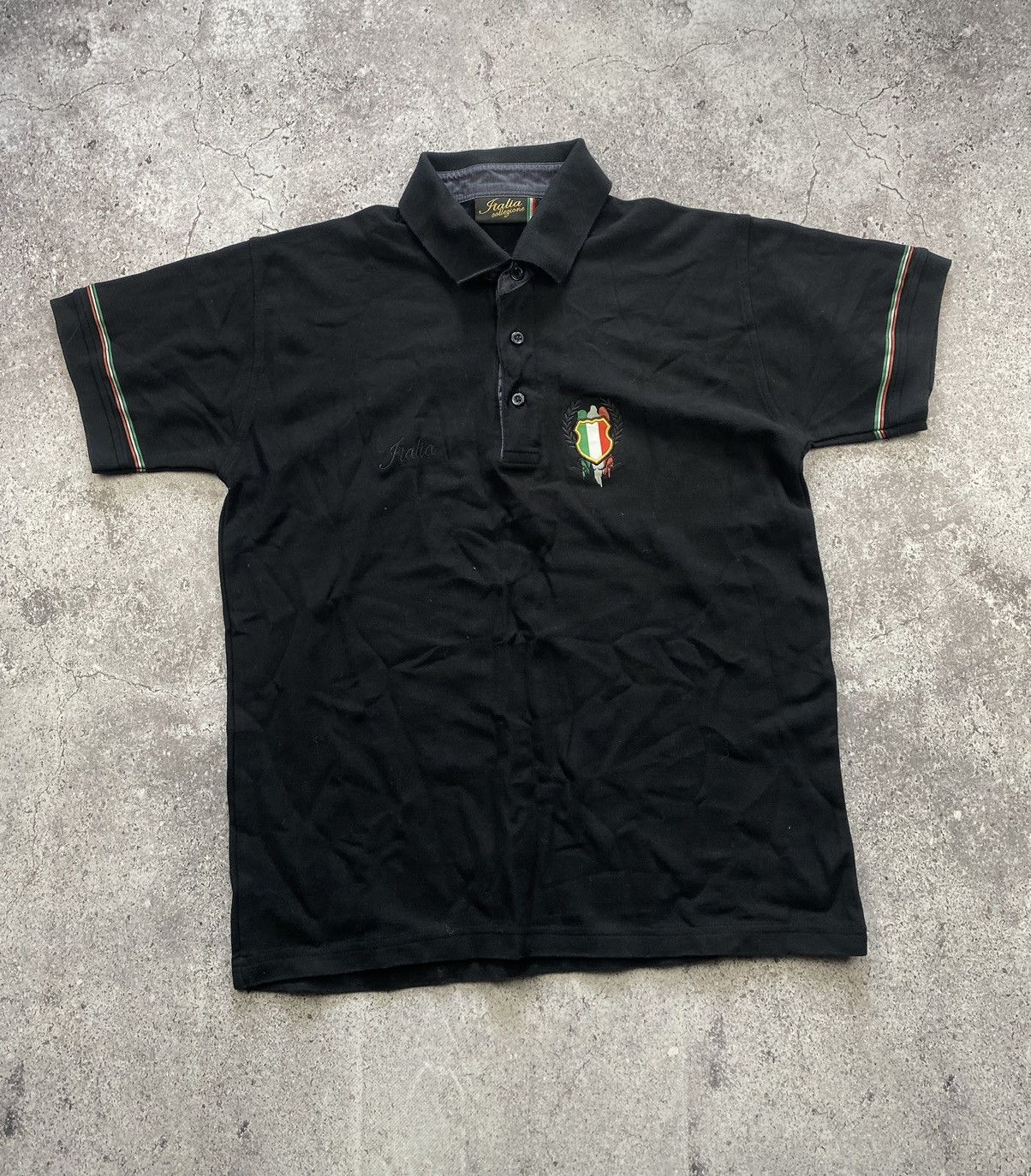 Vintage Polo Italia L.A Martina Polo shirt Cortina Y2K 90s