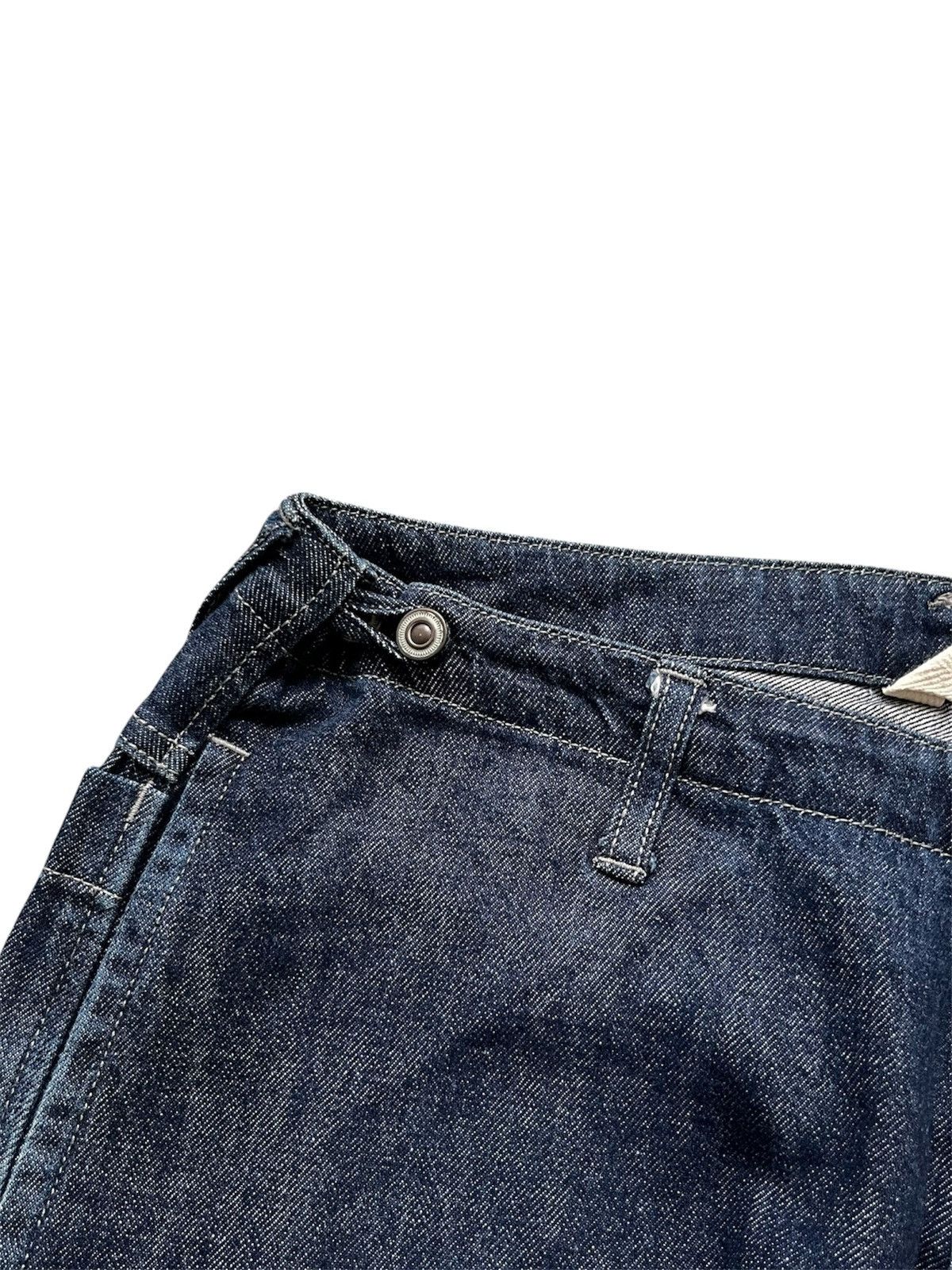 Japanese Brand Quadro Japan Drop Crotch Indigo Denim mercibeaucoup Size US 34 / EU 50 - 3 Thumbnail