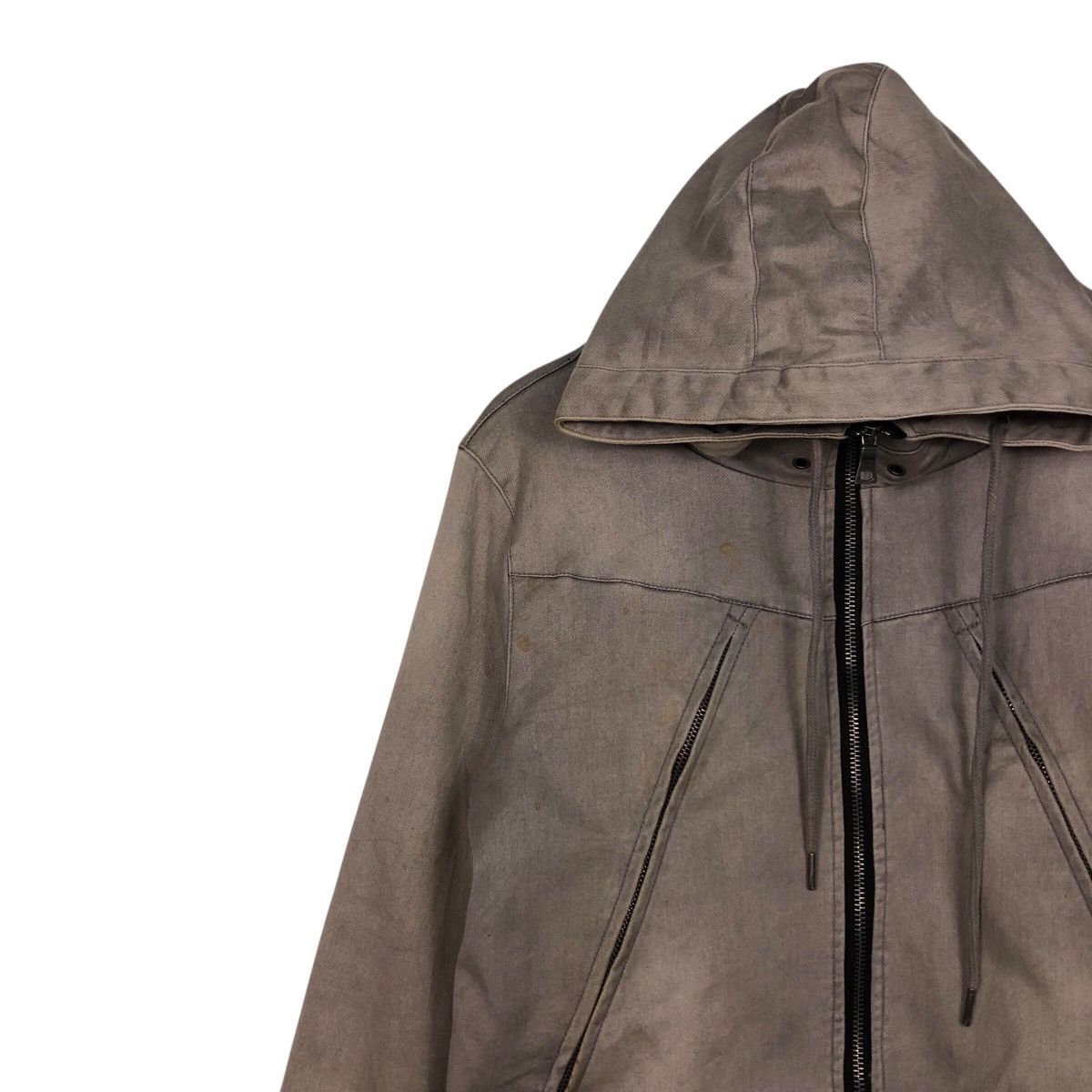 In The Attic In The Attic Archive Diagonal Zip System Hoodie Patina Fade Size US M / EU 48-50 / 2 - 8 Thumbnail