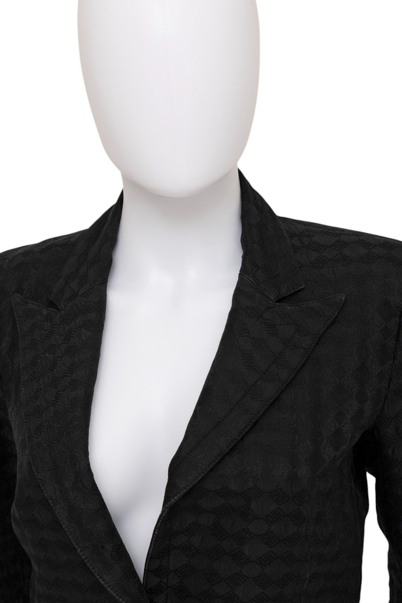 Dirk Bikkembergs Early 00's Wool Monogram Blazer Size M / US 6-8 / IT 42-44 - 7 Thumbnail