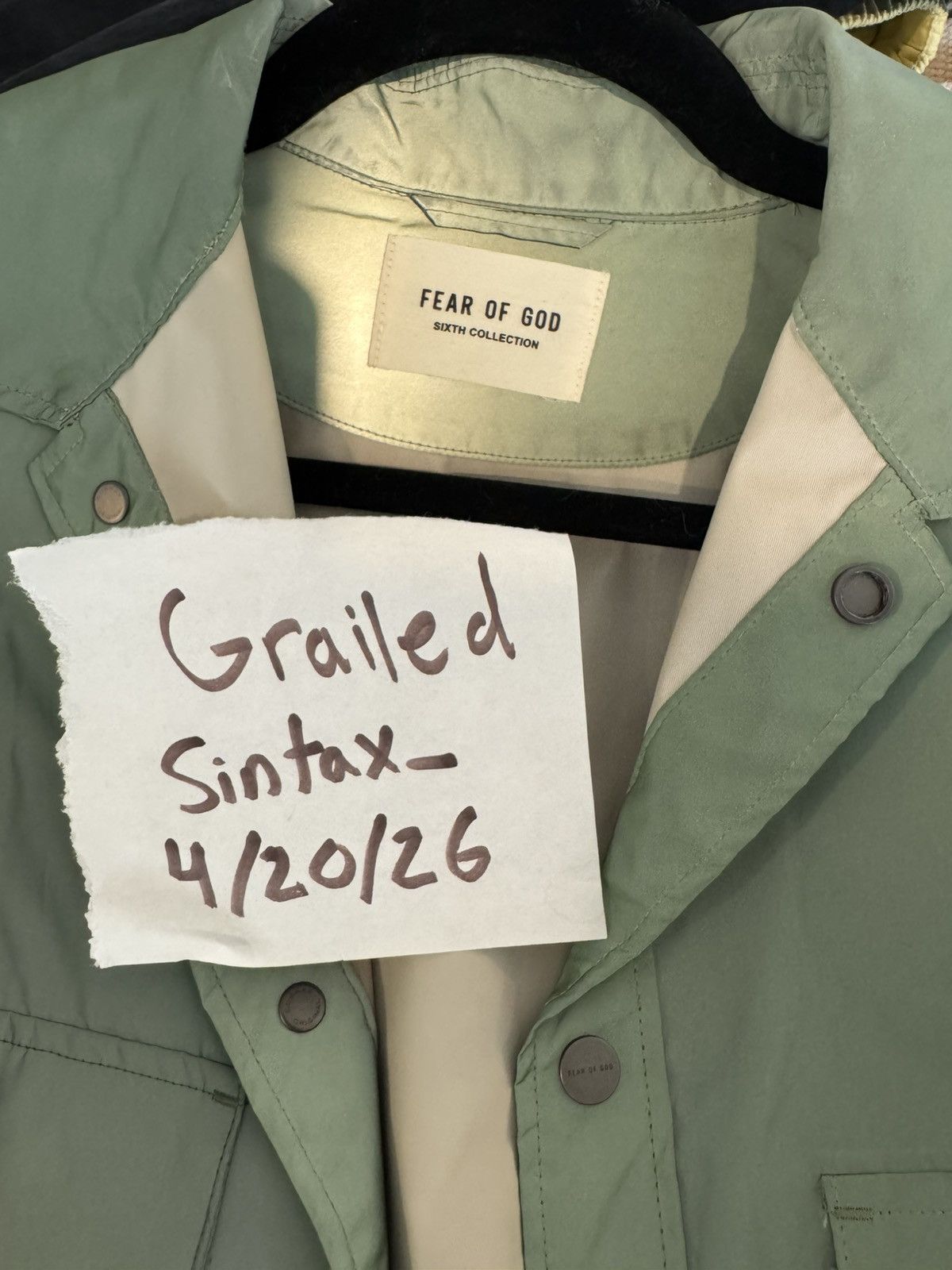 Fear of God Fear of God Reflective Shirt Size US S / EU 44-46 / 1 - 6 Thumbnail