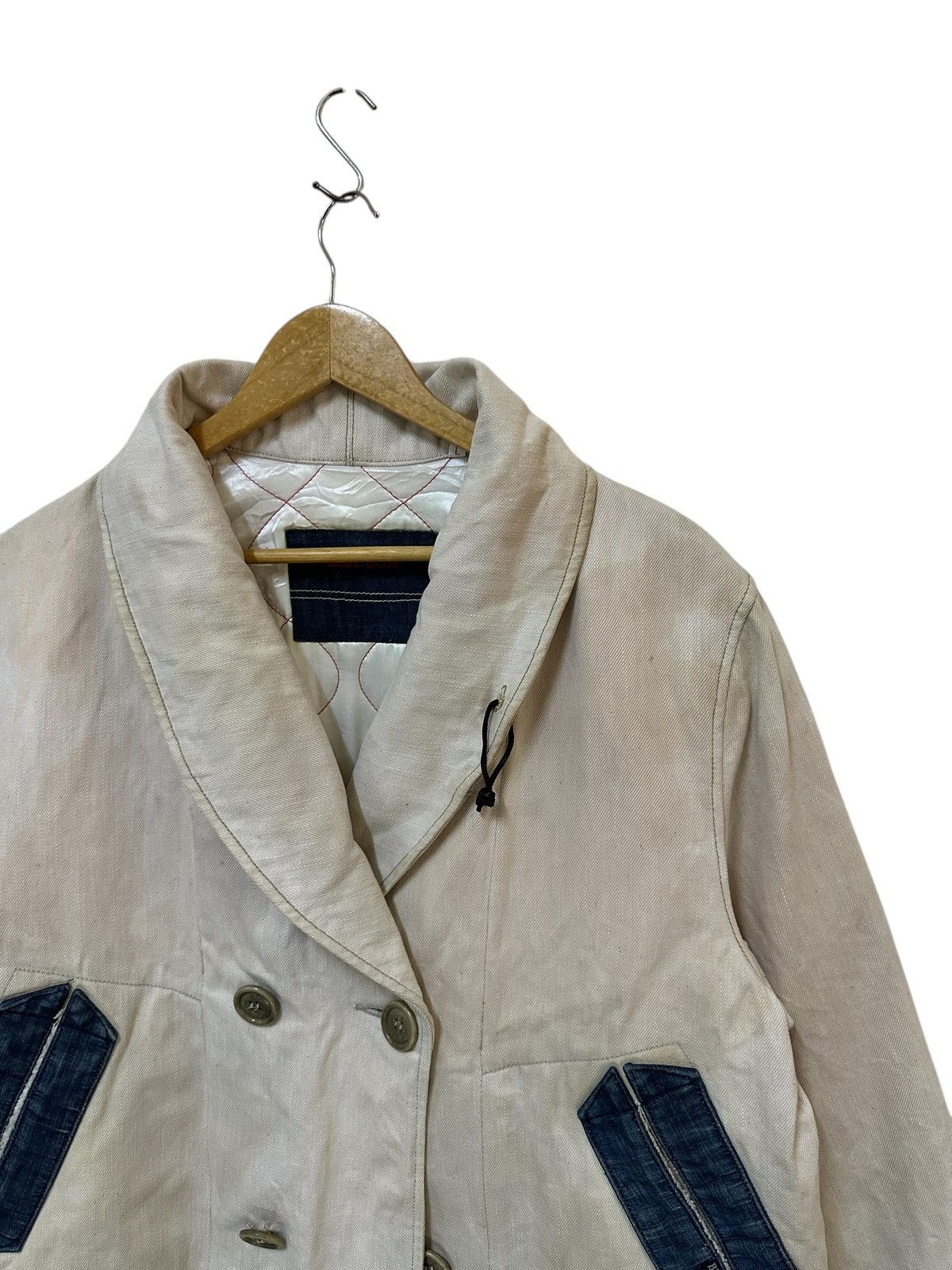 Blue Blue Japan vintage blue blue japan double collar heavy jacket Size US L / EU 52-54 / 3 - 3 Thumbnail