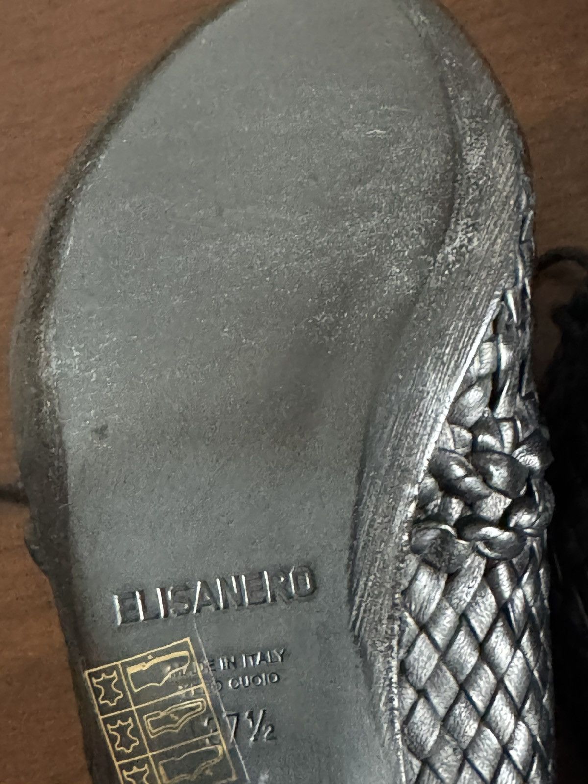 Other Elisanero Hand-Woven Leather Lace-Up Shoes — Black — EU 37.5 Size US 7.5 / IT 37.5 - 8 Thumbnail