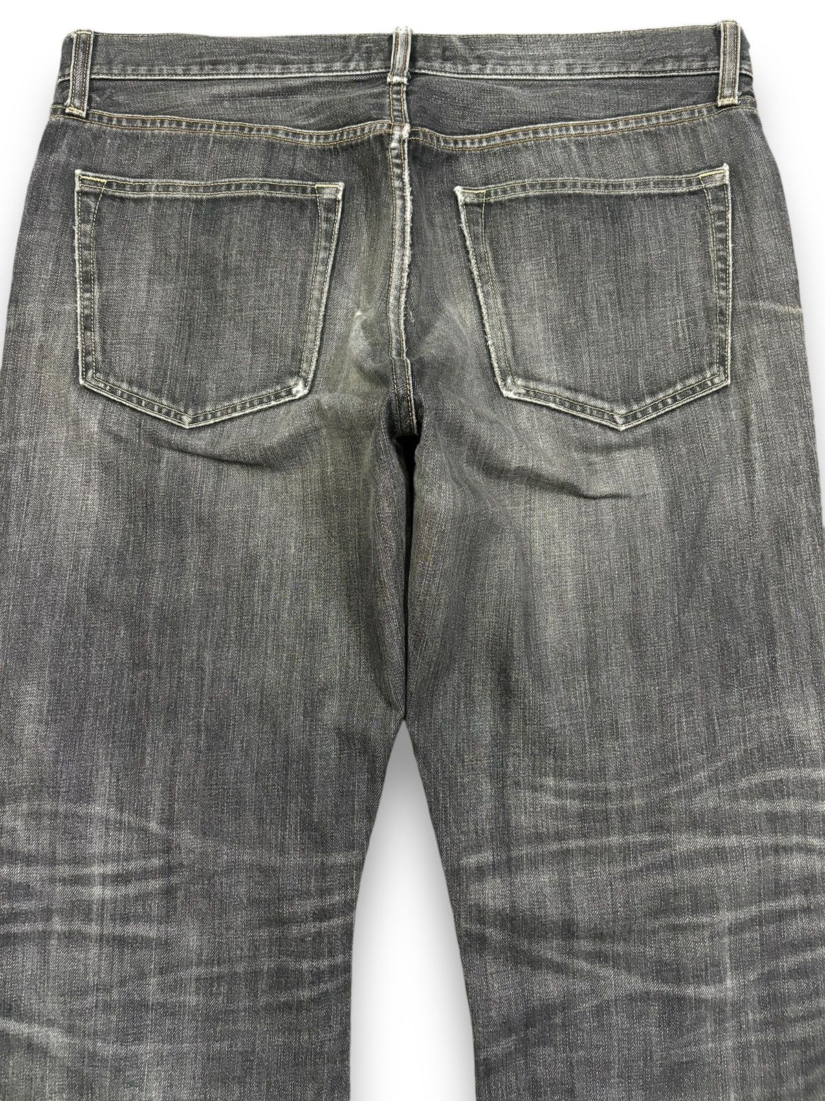 Undercover × Uniqlo Vintage Uniqlo UJ Faded Wash Loose Distressed Grunge Jeans Size US 36 / EU 52 - 12 Thumbnail