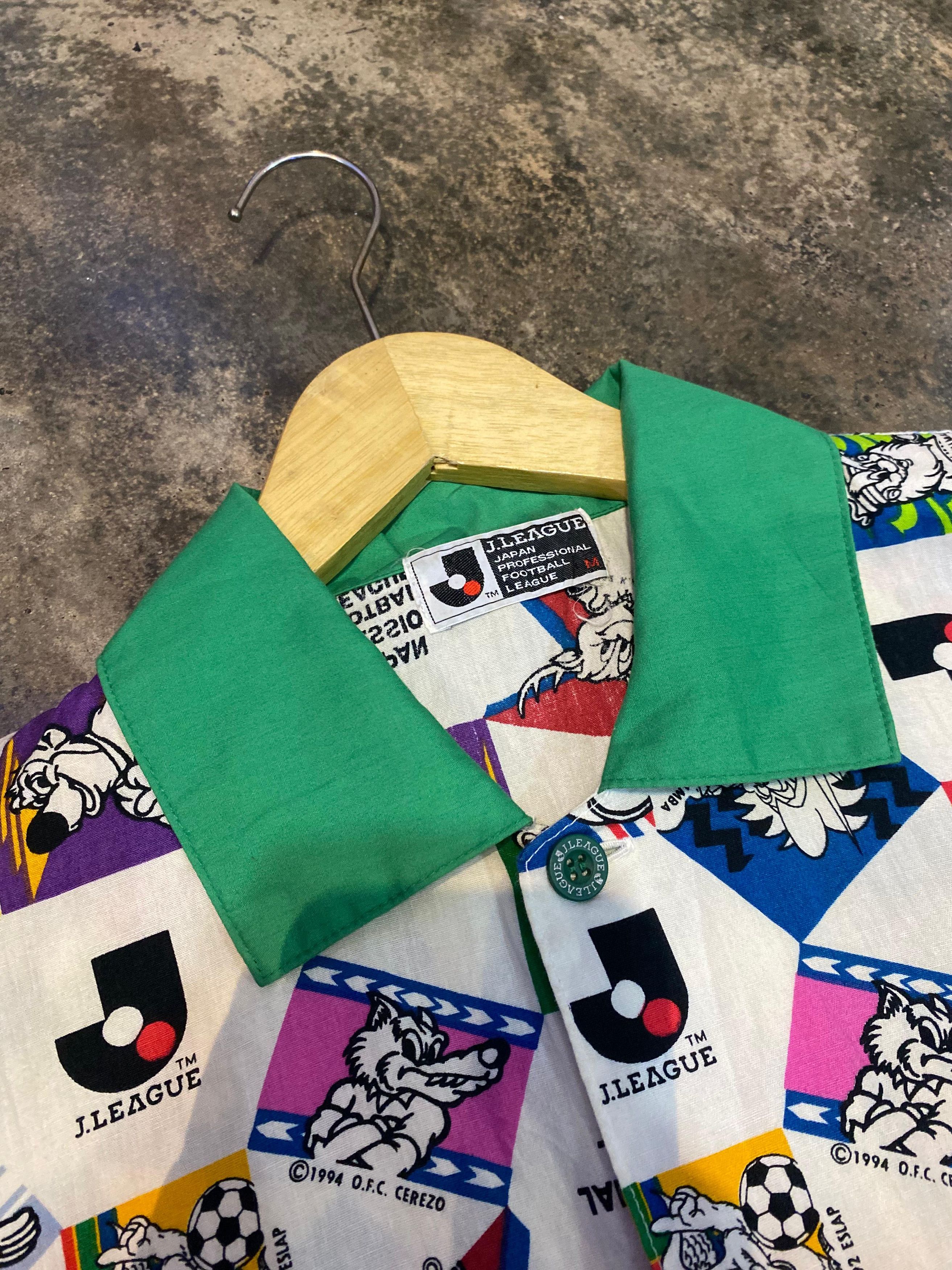 Japanese Brand × Vintage Vintage 90s All Club Logo J League Print Shirt Size US M / EU 48-50 / 2 - 4 Thumbnail