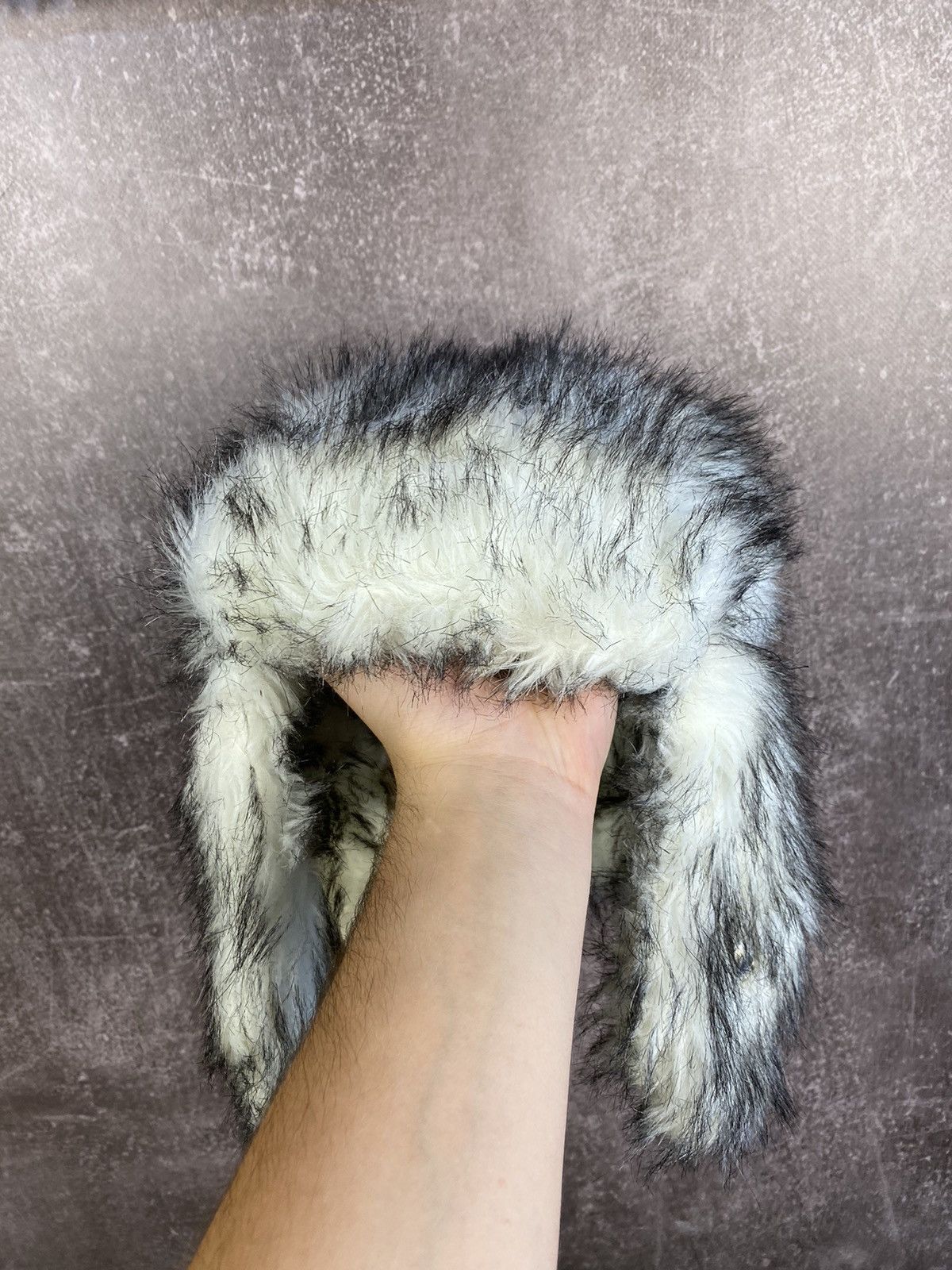 Vintage Vintage Fur Ushanka Beanie Mohair Trapper Hat VTg Size ONE SIZE - 2 Thumbnail