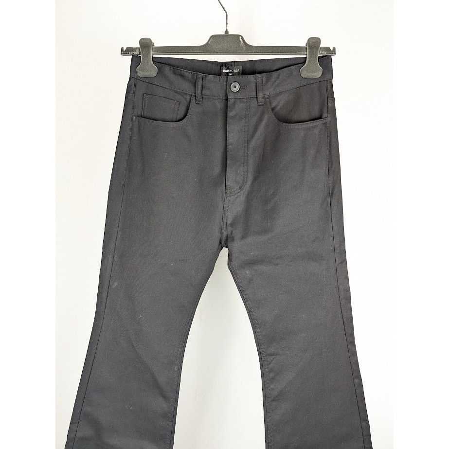 Balenciaga o1rshd1 Denim Jeans in Black Size US 26 / EU 42 - 11 Thumbnail