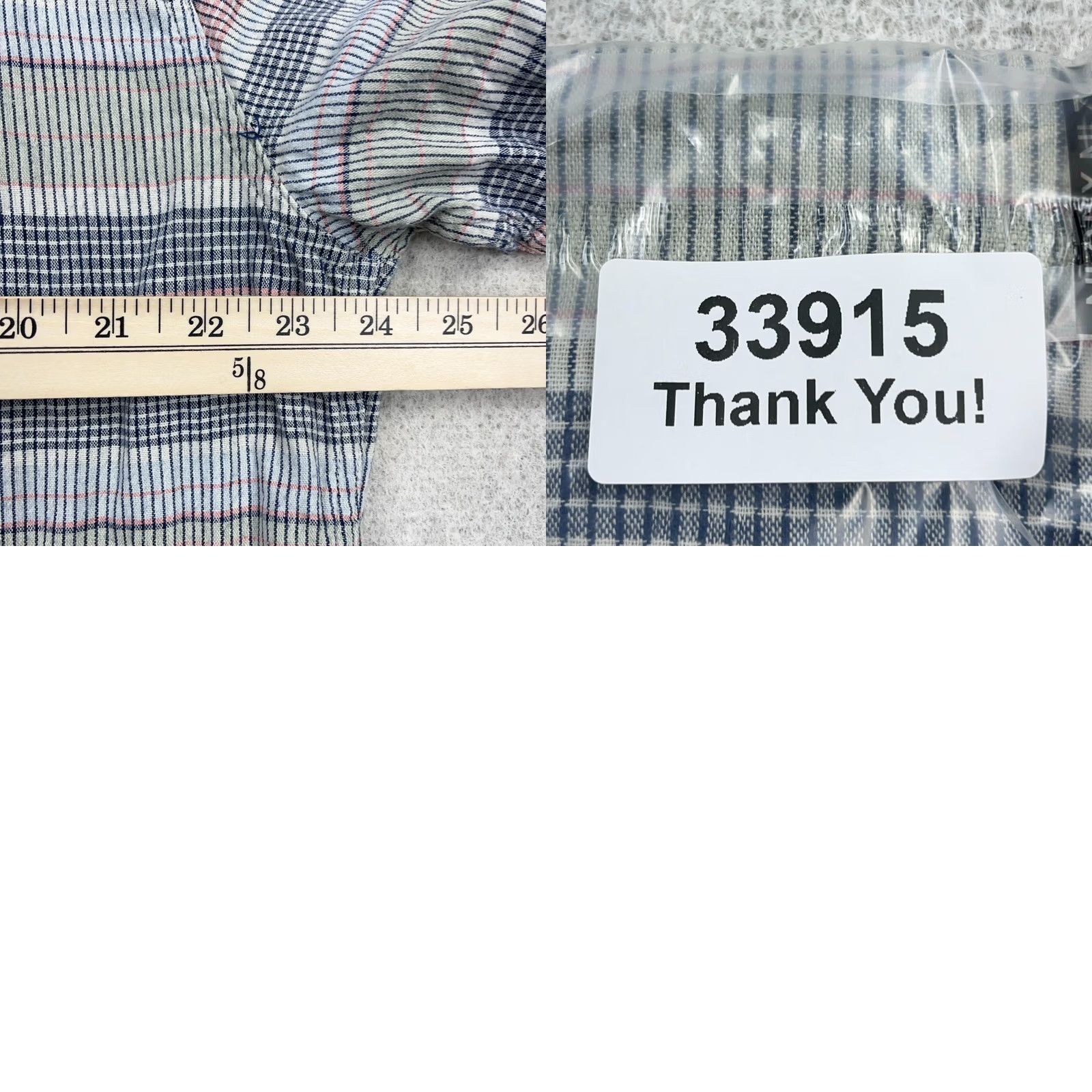 Carbon2Cobalt Carbon 2 Cobalt Shirt Men XL Blue Striped Button Up Camp Double Pocket Size US XL / EU 56 / 4 - 8 Thumbnail