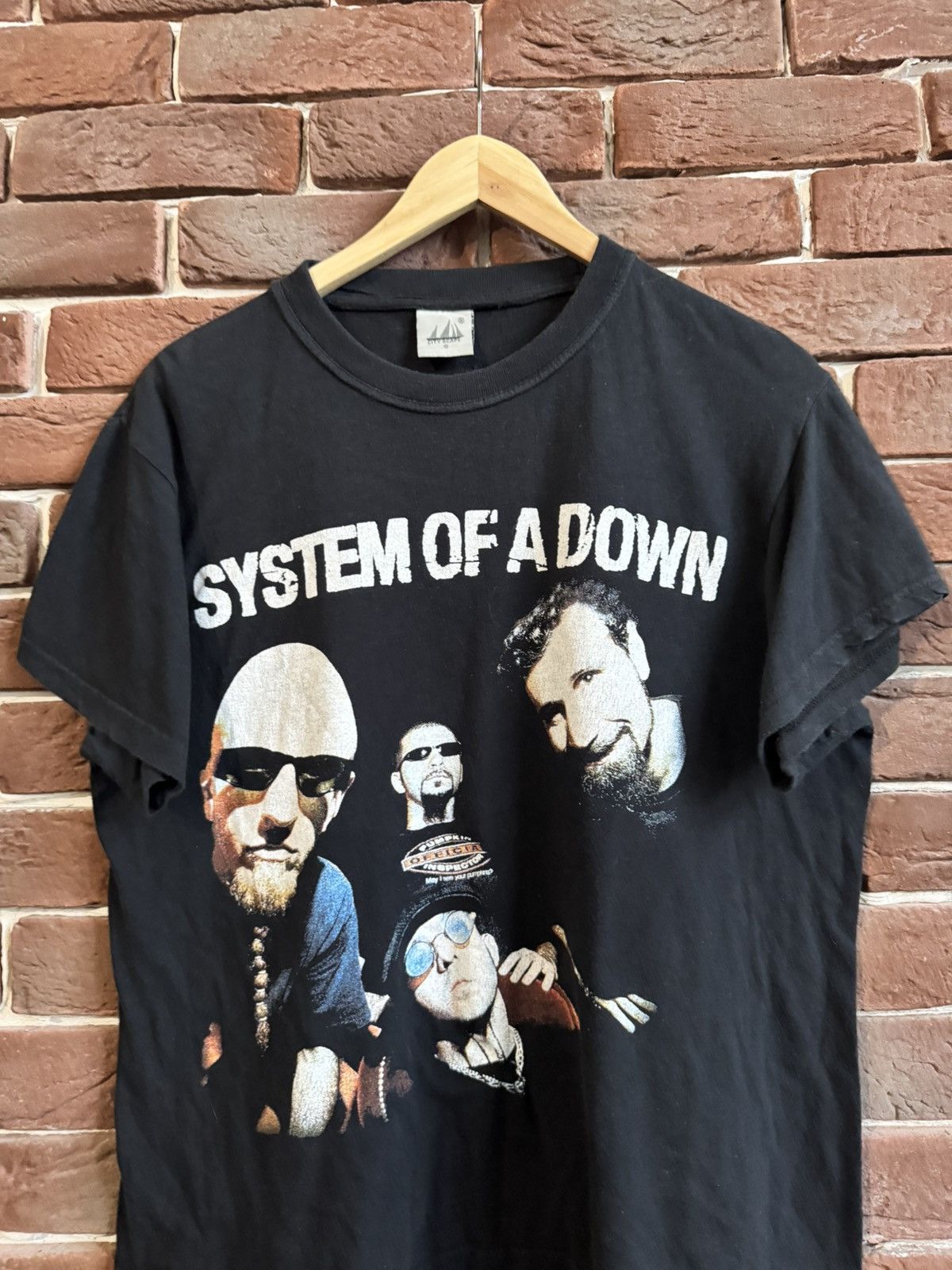 Band Tees Rare System Of A Down 00s Vintage Mushroom Band Numetal Tee Size US S / EU 44-46 / 1 - 4 Thumbnail