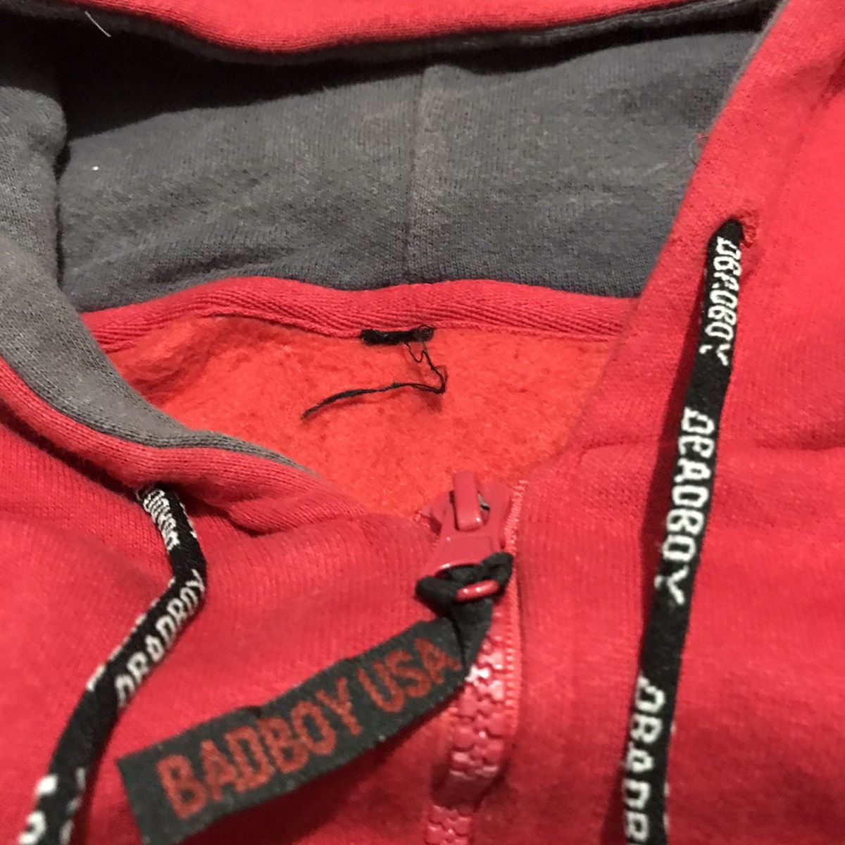 Japanese Brand × Rap Tees BAD BOY HOODIE JACKET Size US M / EU 48-50 / 2 - 9 Thumbnail
