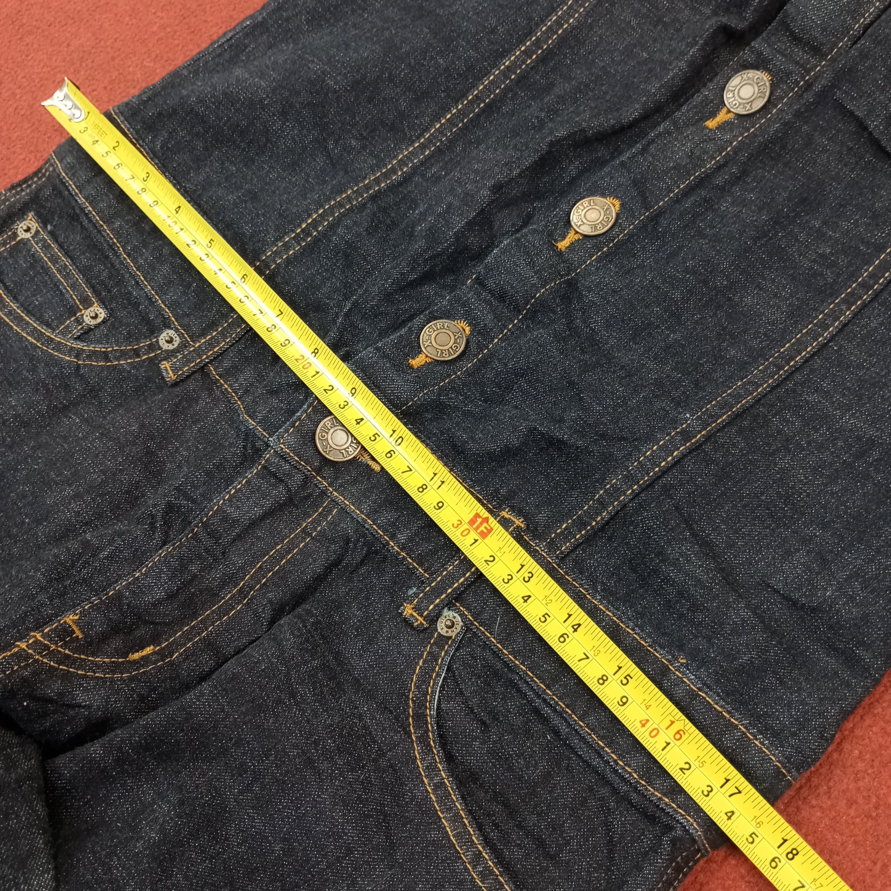 Other X-Girl Japanese Streetwear Style Overall Jeans c235n13 Size US 35 - 8 Thumbnail