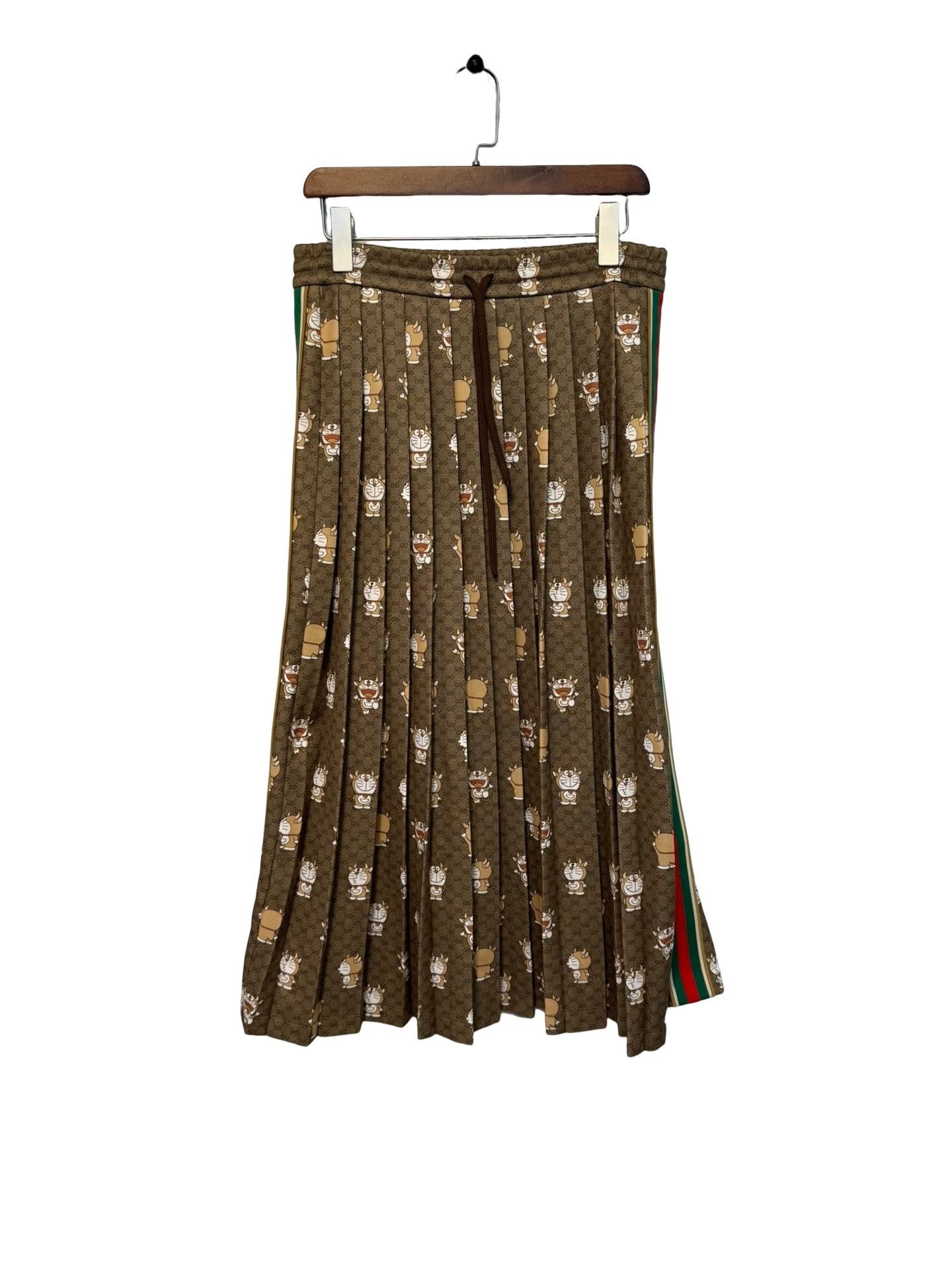 Gucci Gucci x Doraemon Pleated Midi Skirt S Size 30" / US 8 / IT 44 - 1 Thumbnail