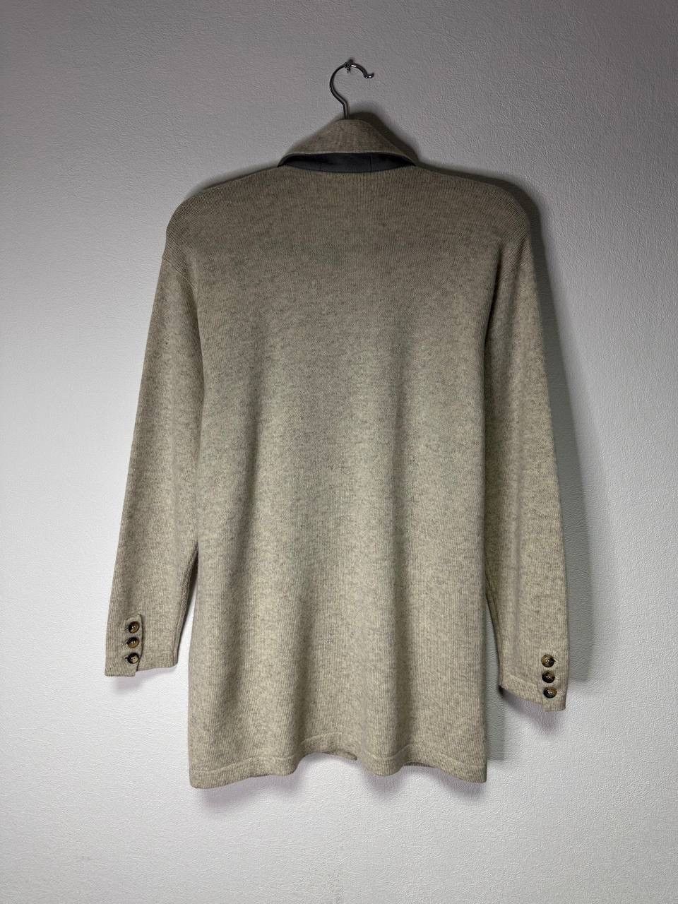 Brunello Cucinelli Brunello Cucinelli Cashmere Breasted Knit Coat Cardigan Size S / US 4 / IT 40 - 4 Thumbnail
