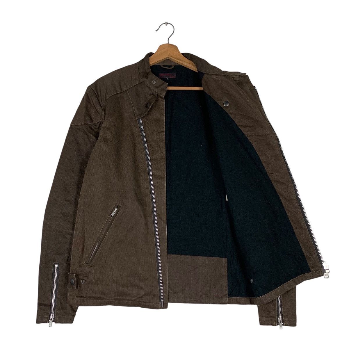 Japanese Brand REATS TAILOR ZAZOUS Asymmetrical Jacket #1285-C58 Size US S / EU 44-46 / 1 - 9 Thumbnail