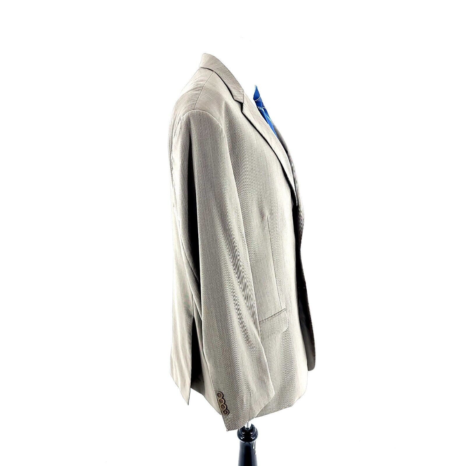 Pronto Uomo Pronto Uomo Signature Zigone Super 100s Wool 2 Button Blazer Size 44L - 7 Thumbnail
