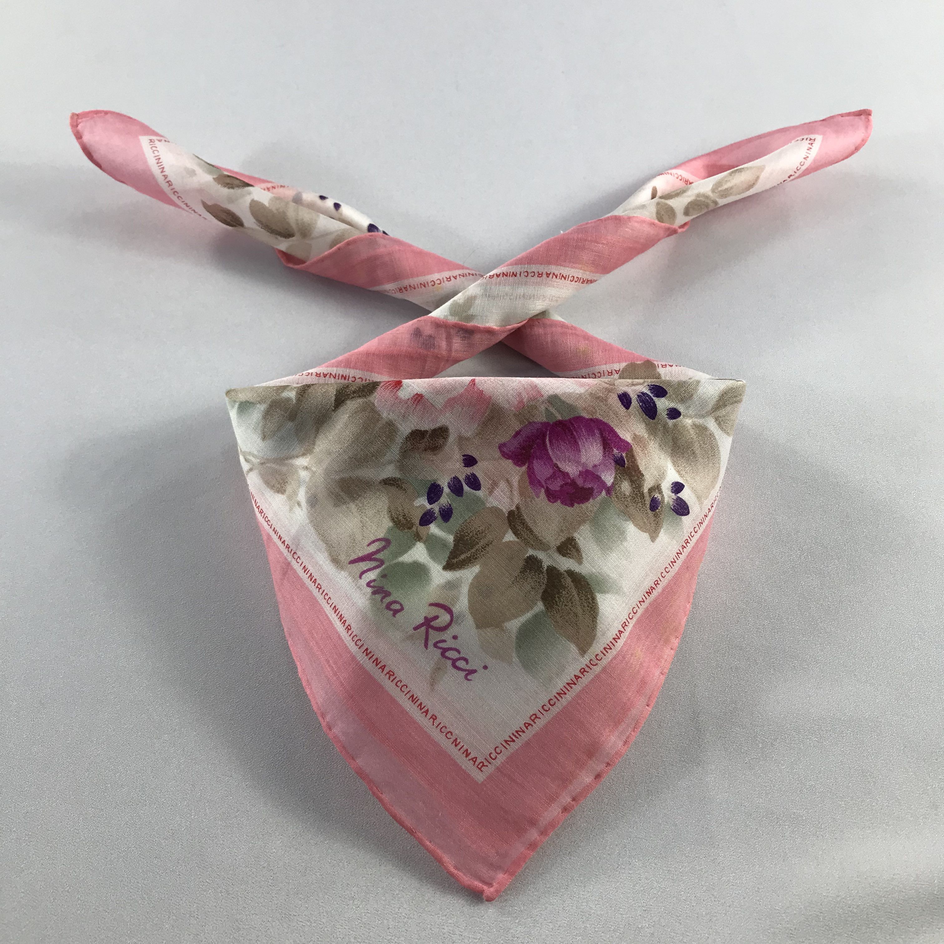 Nina Ricci Nina Ricci Handkerchief / Bandana / Neckerchief C783 Size ONE SIZE - 2 Thumbnail