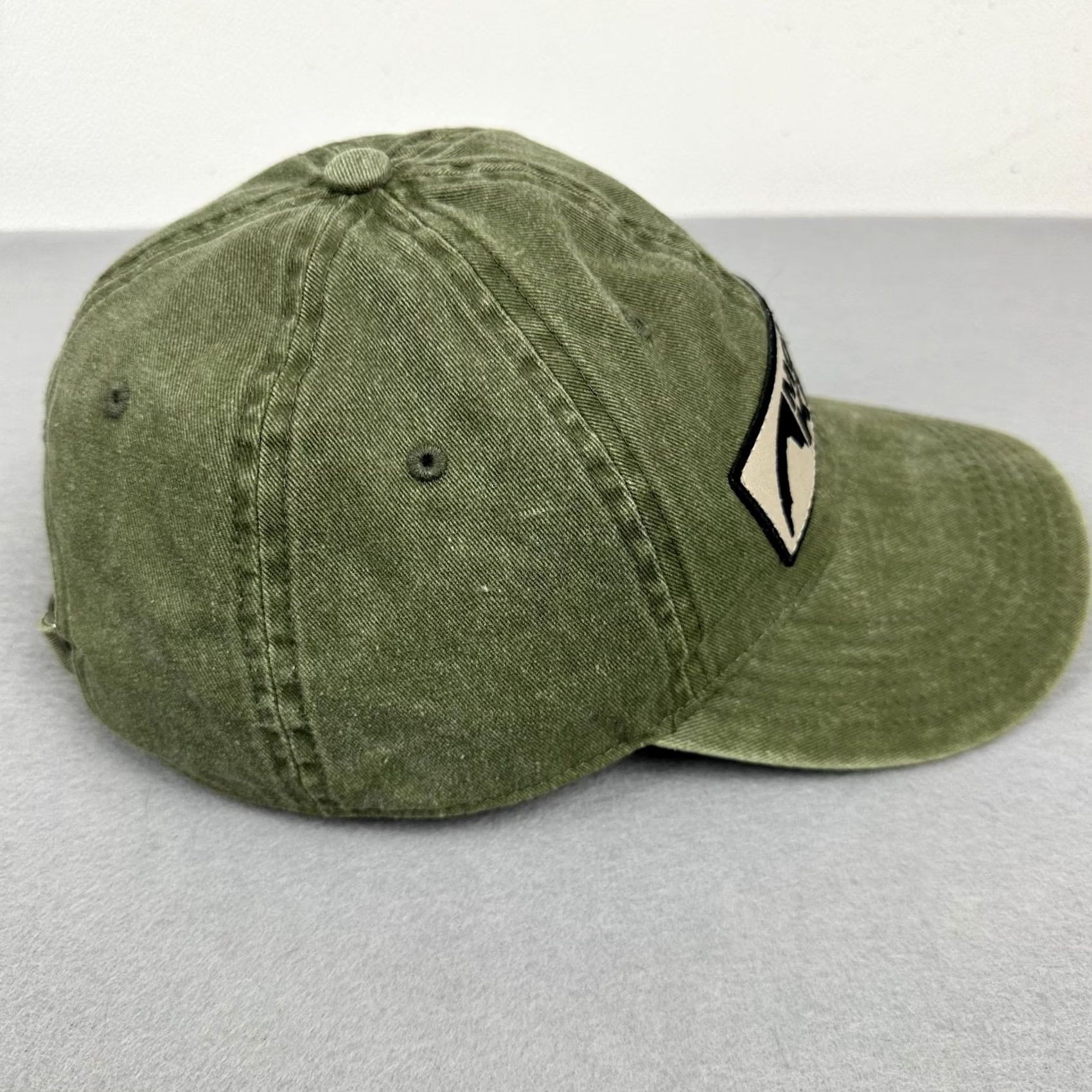 Vintage Mountain Khakis Hat Cap Strap Back Men Green Richardson Logo Patch Outdoor Size ONE SIZE - 5 Thumbnail