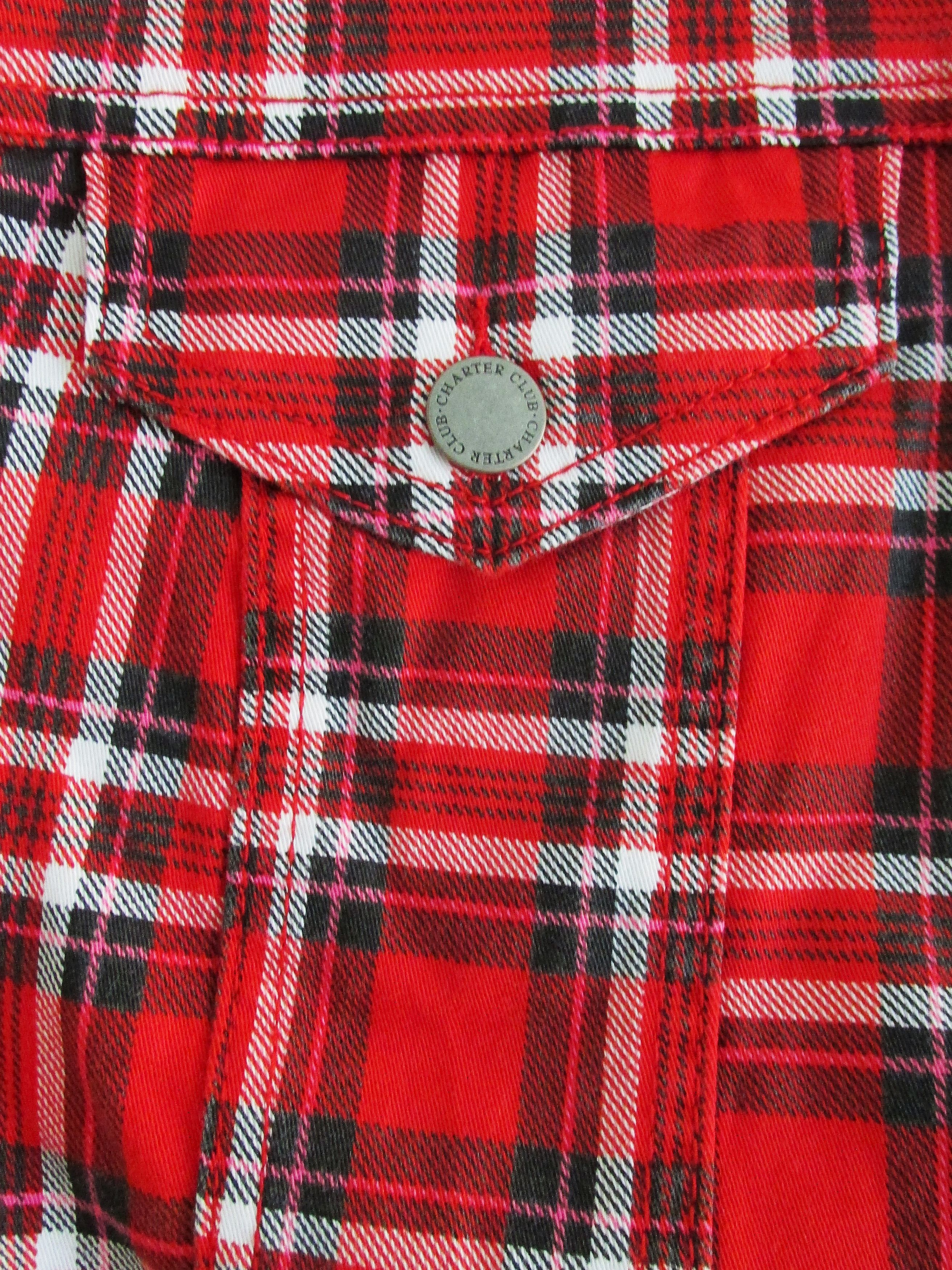 Other Style & Co. (NWT) Women's Denim Jacket Size Large Size L / US 10 / IT 46 - 3 Thumbnail