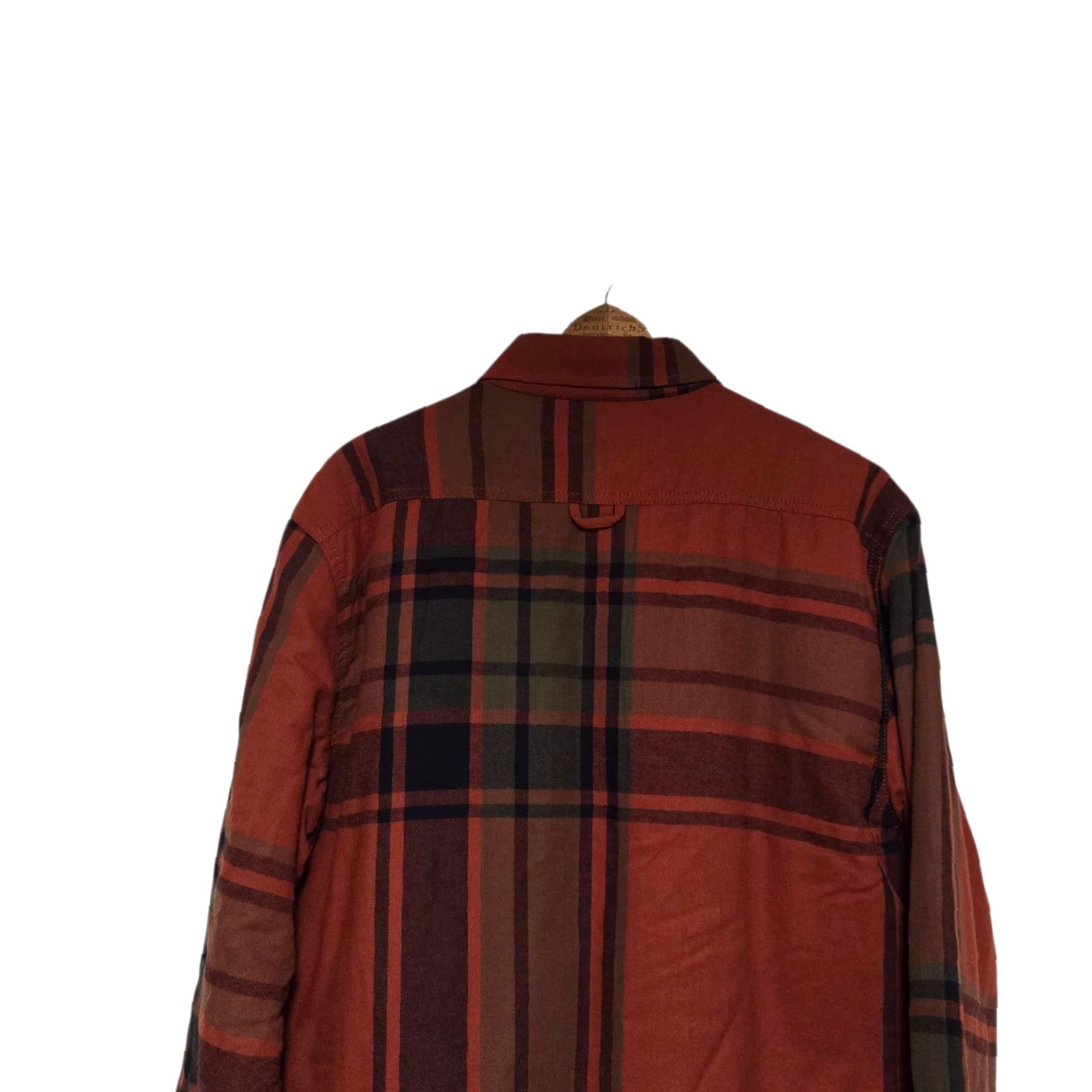 Levi's VINTAGE Levi's Flannel Jacket Mens M Red Brown Plaid Lined Cotton Jacket Size US M / EU 48-50 / 2 - 5 Thumbnail