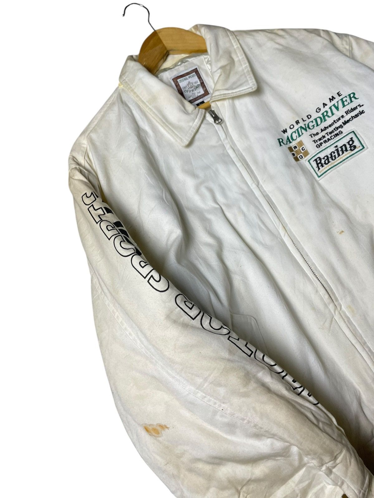Japanese Brand × Vintage Original Wear OFF-ROAD Bomber Jacket (96) Size US L / EU 52-54 / 3 - 7 Thumbnail