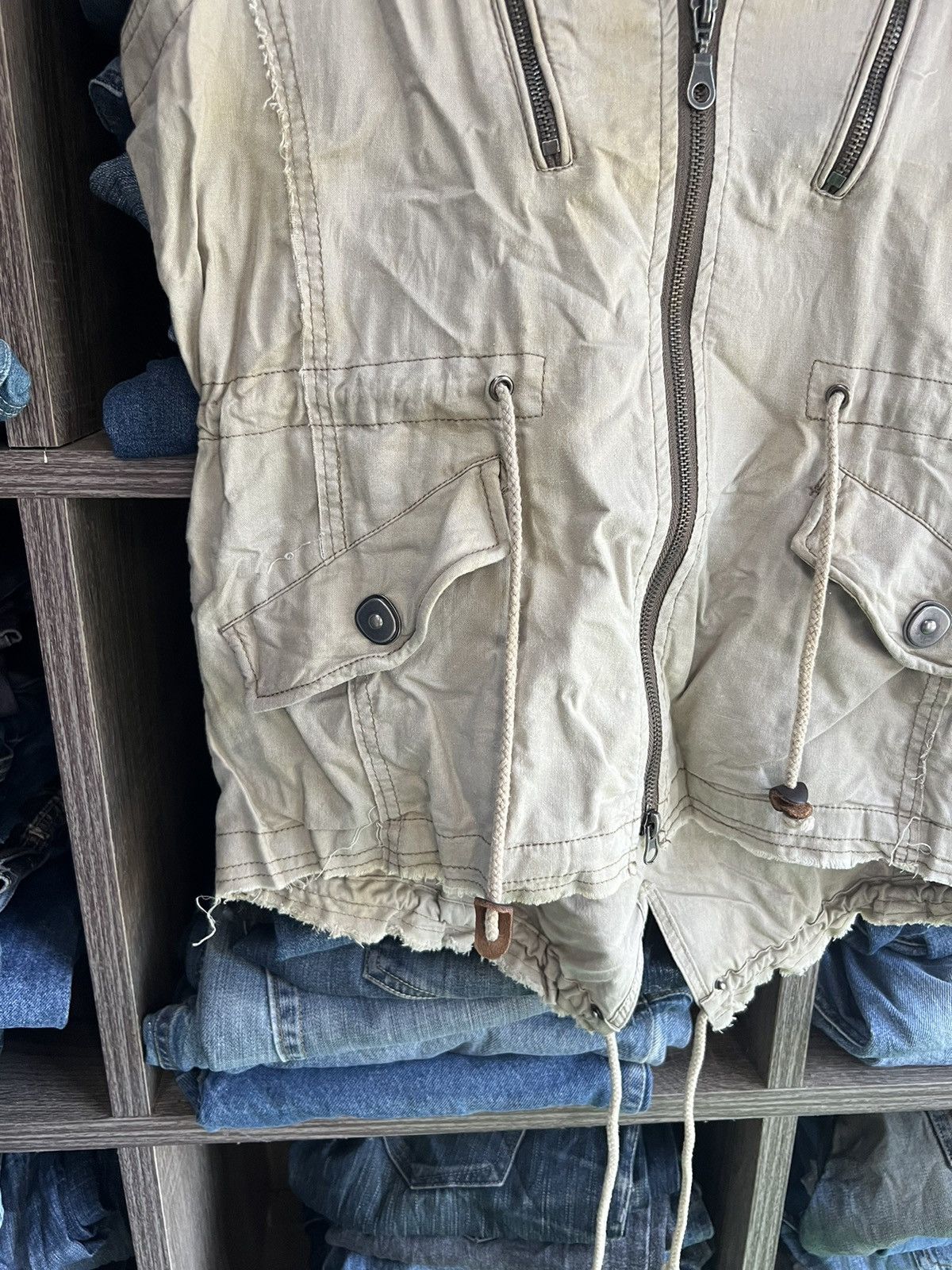 In The Attic 🔥Rare In The Attic Zipper Vest Size US S / EU 44-46 / 1 - 6 Thumbnail