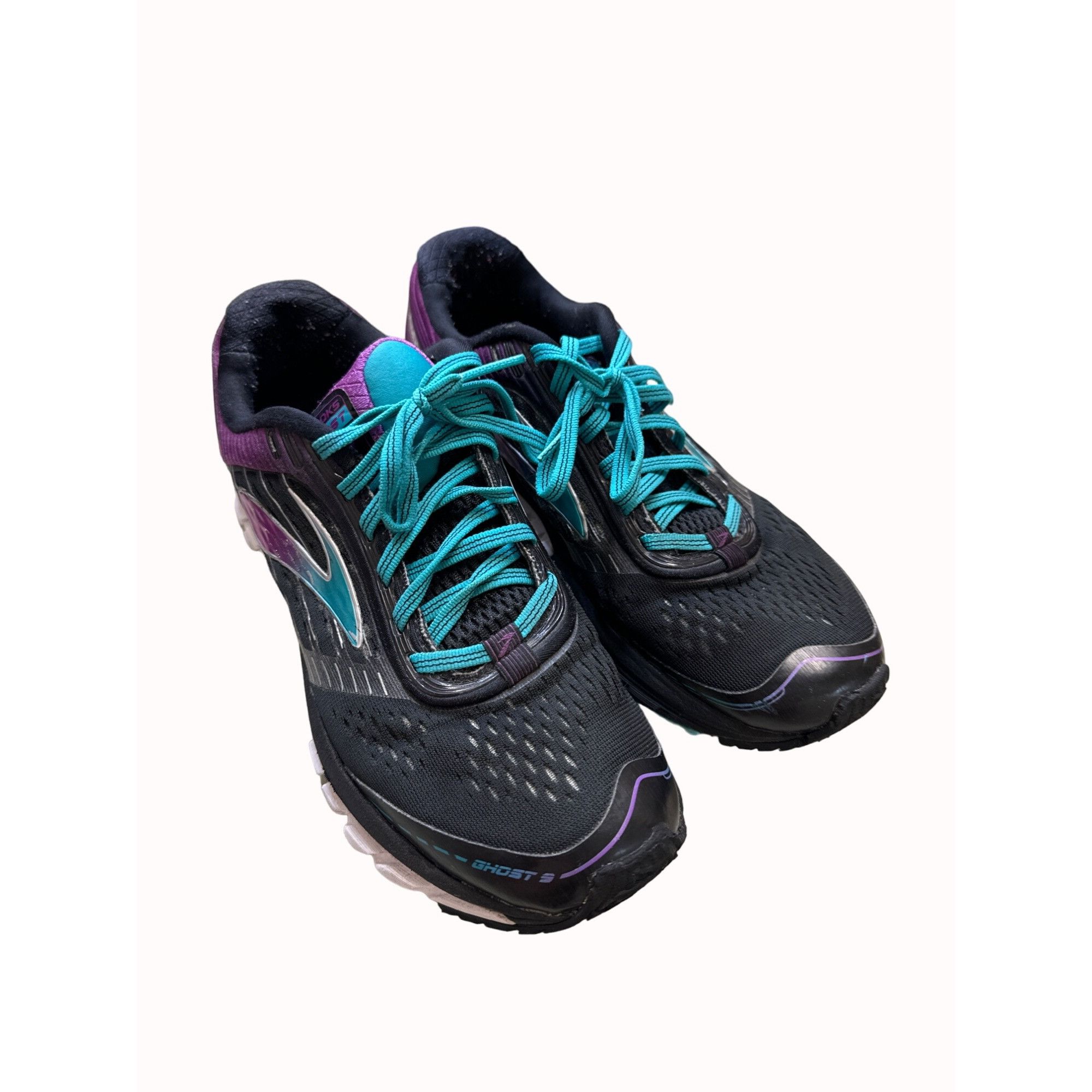 Brooks Brooks Ghost women’s black pink running athletic shoe sneake Size US 9.5 / IT 39.5 - 12 Thumbnail
