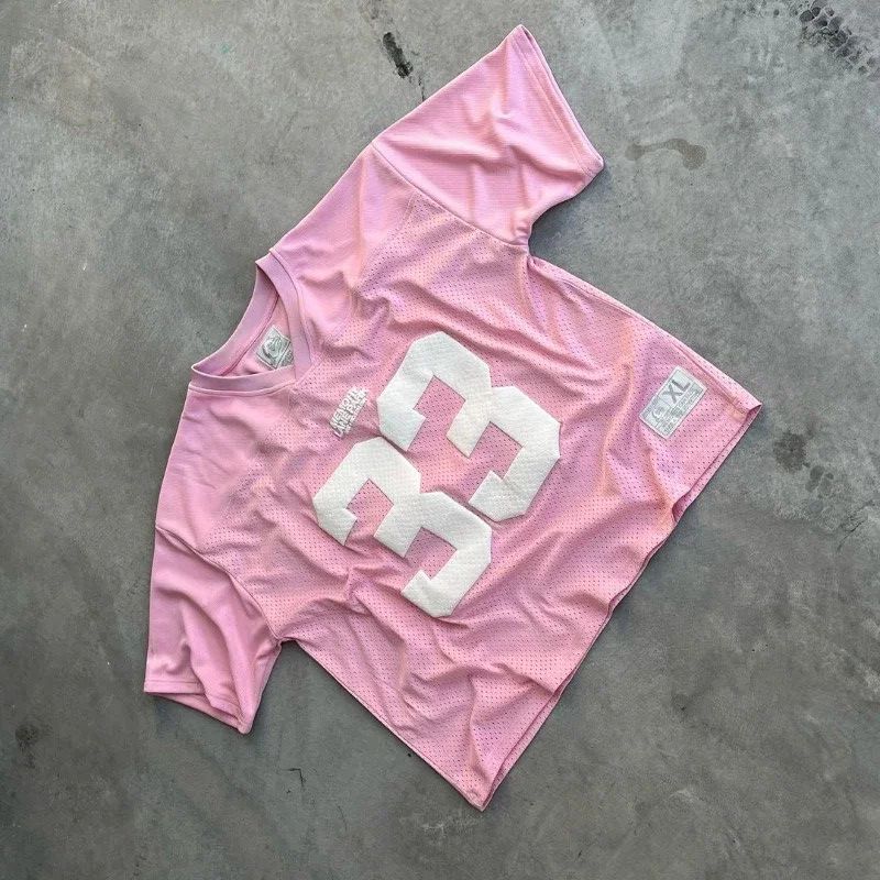 Vintage Pink Streetwear Quick Dry T Shirt Size US L / EU 52-54 / 3 - 2 Thumbnail
