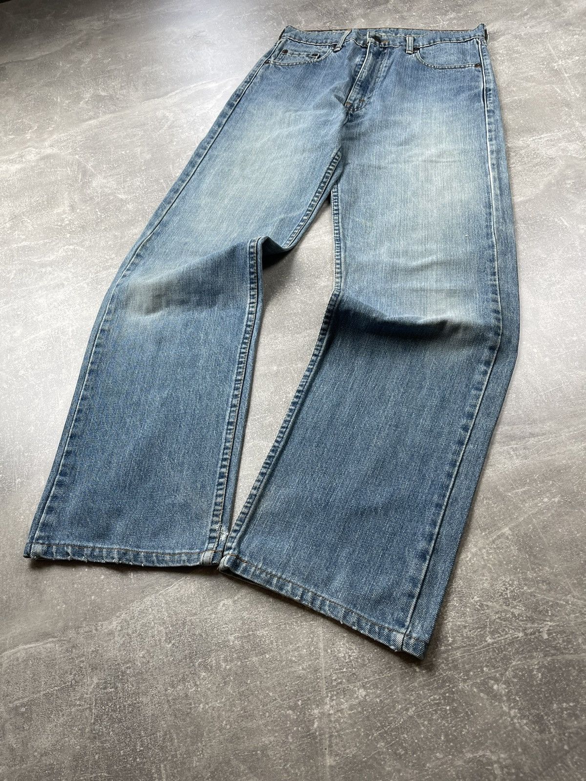 Japanese Brand × Levi's Vintage Clothing × Vintage Levi’s 509 90s Rare Loose Fit Blue Faded Jeans Made in Japan Size US 31 - 7 Thumbnail