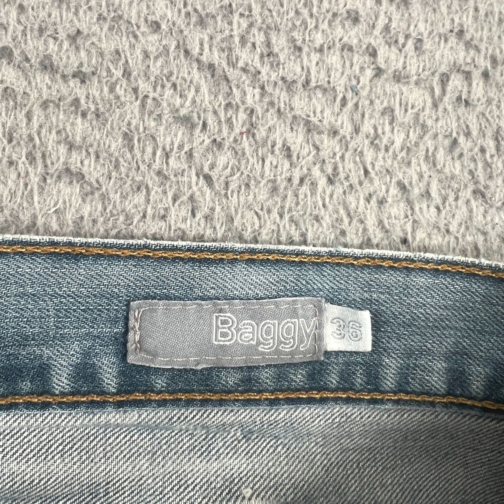 Levi's Levi's Jeans Men’s 34 Regular Fit Blue Distressed Wide-Leg Grunge Y2K Baggy Denim Size US 34 / EU 50 - 7 Thumbnail