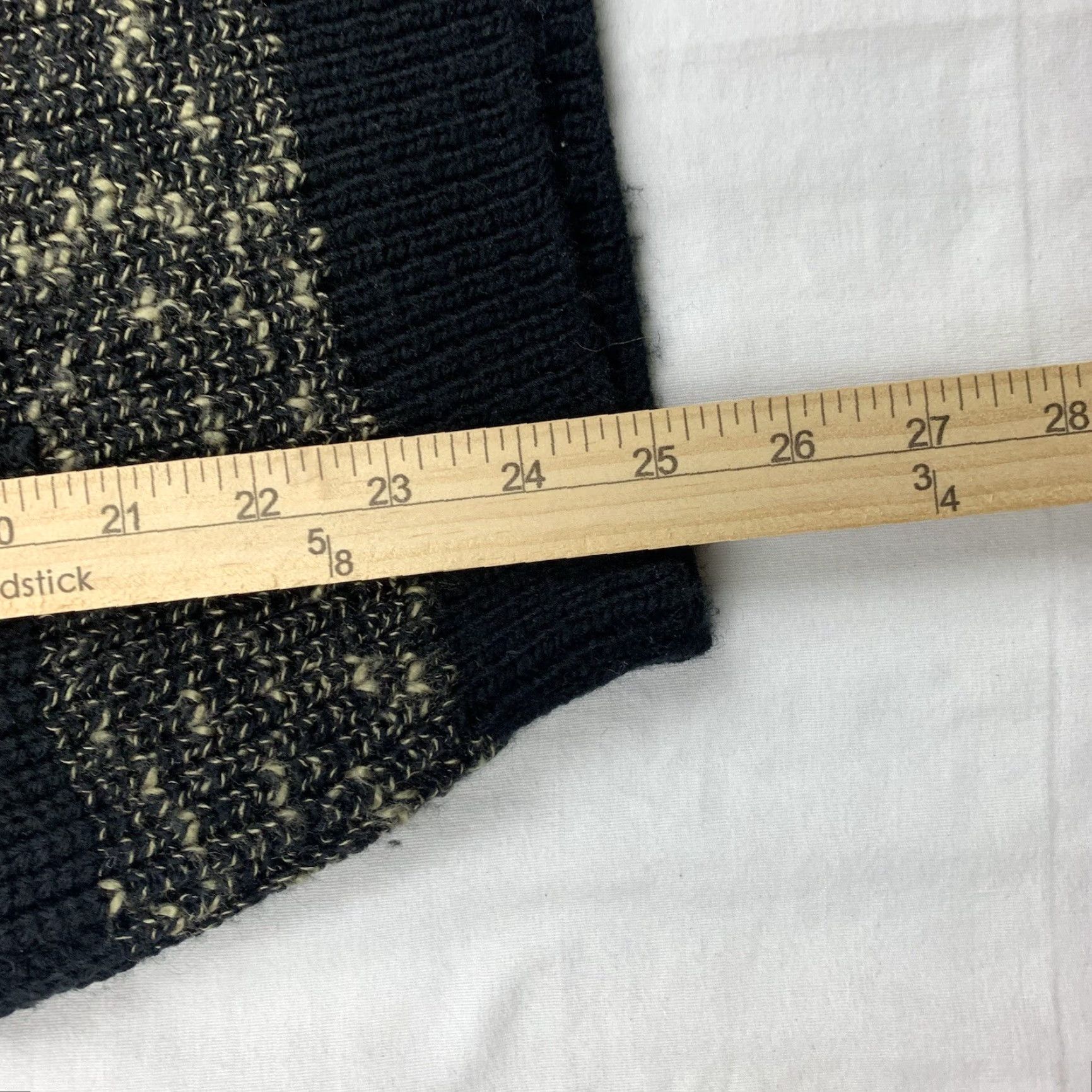 Vintage VINTAGE Adele Sweater Adult Medium Black Striped Knit Pullover Crewneck 80s 90s Mens Size US M / EU 48-50 / 2 - 5 Thumbnail