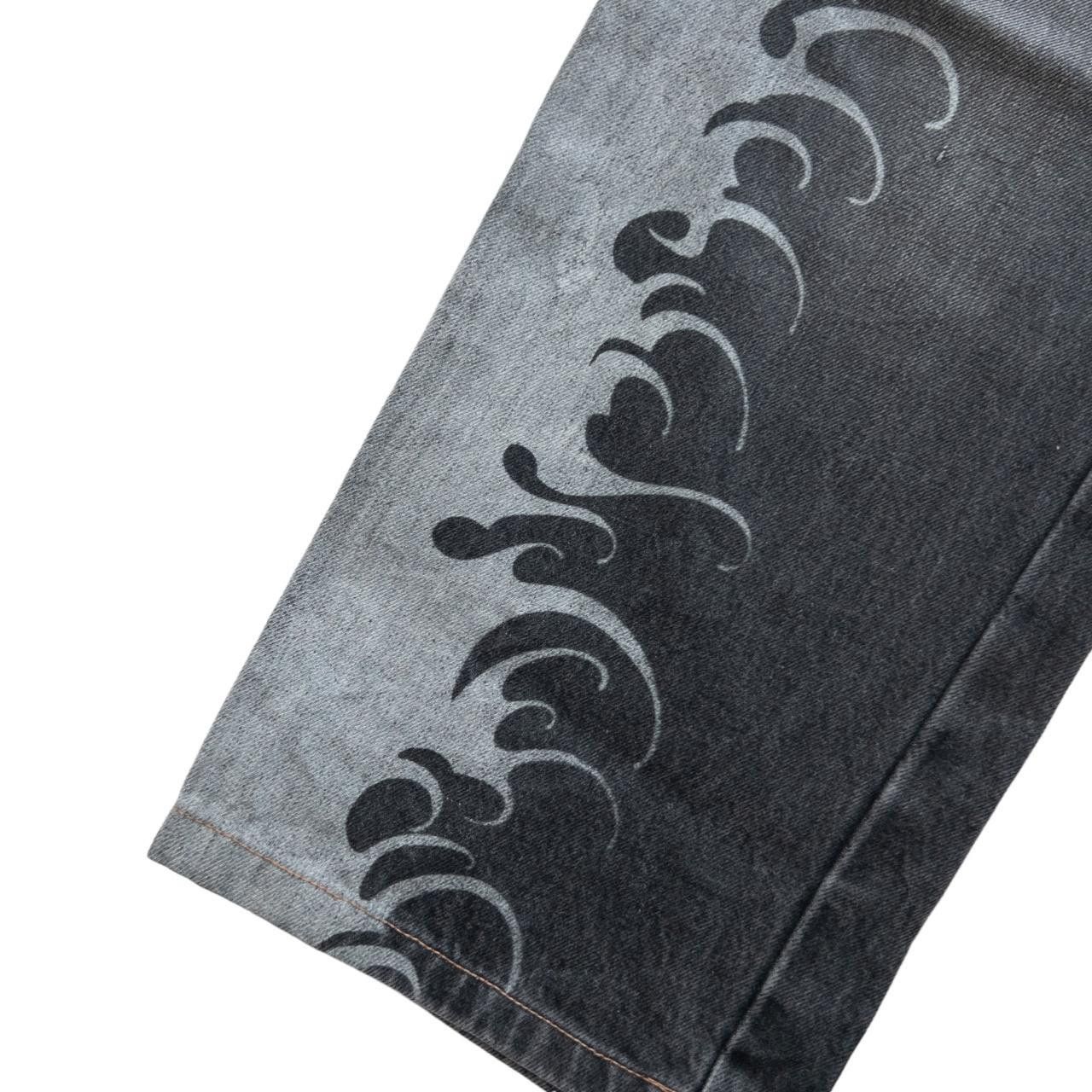 Other Vintage Koi Fish Japanese Denim Jeans Size W34 Size US 34 / EU 50 - 5 Thumbnail