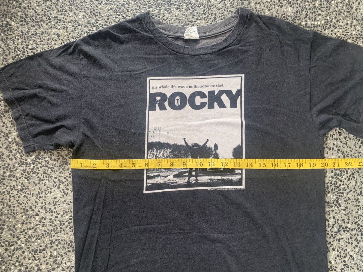 Vintage Vintage Rocky Movie / Sport Drama Sylvester Stallone T shirt Size US M / EU 48-50 / 2 - 8 Thumbnail