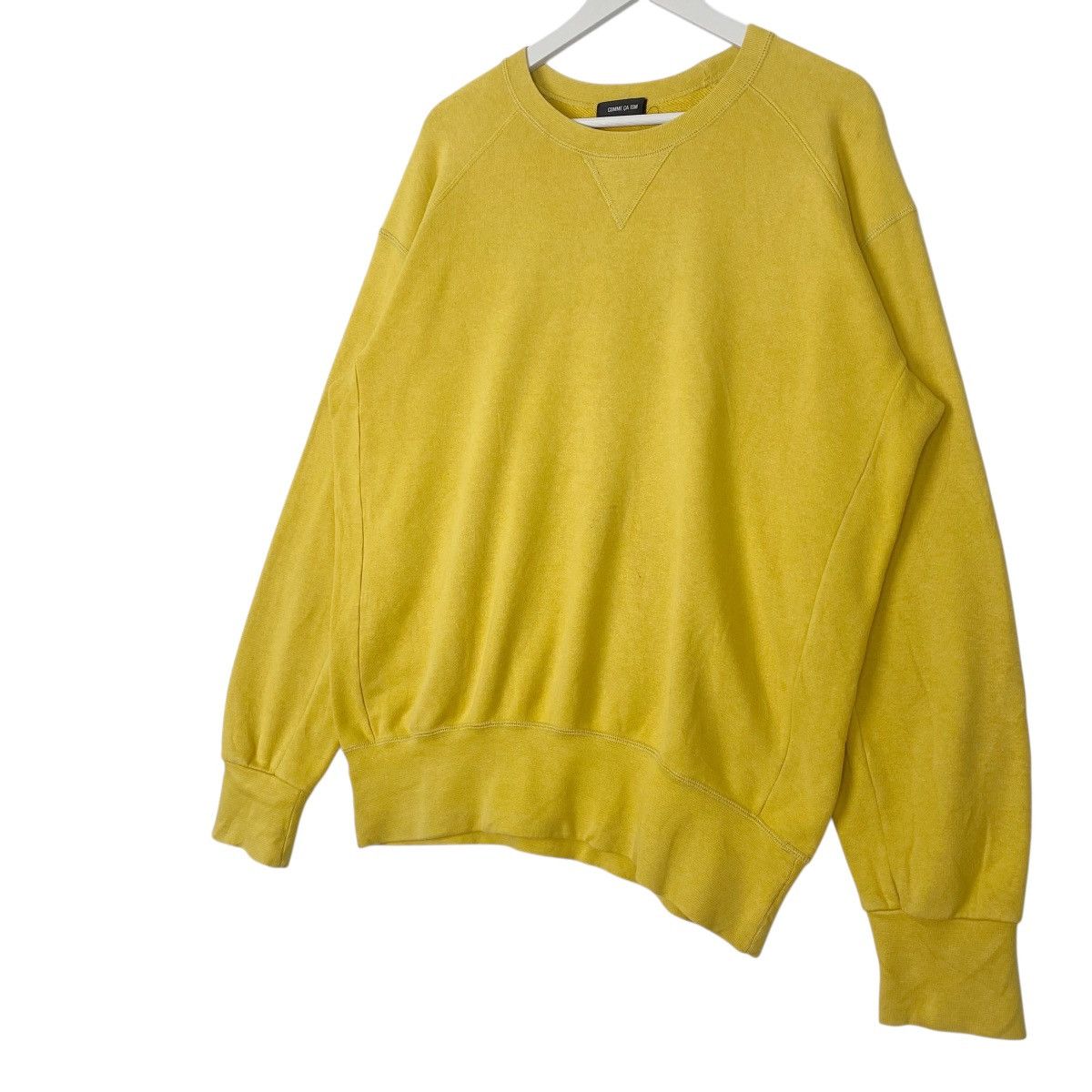 Vintage Vintage 90s Comme Ca Du Mode Crewneck Sweatshirt Yellow Sz L Size US L / EU 52-54 / 3 - 7 Thumbnail