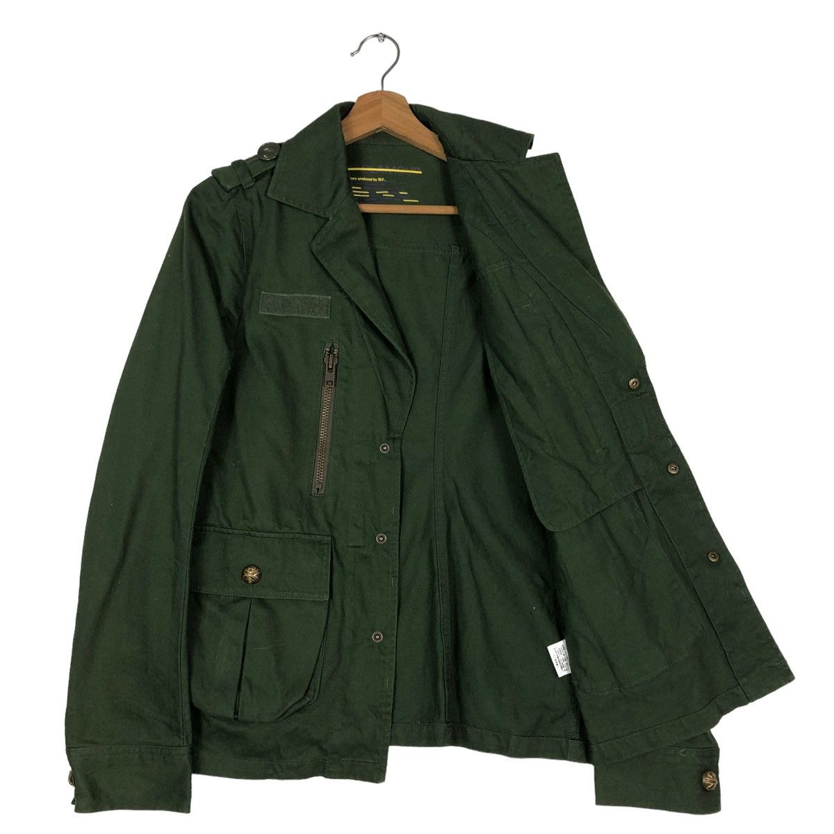 Hysteric Glamour 🔥VINTAGE BIKER MILITARY DESIGN JACKET SLY GLAMOUR JAPAN Size US S / EU 44-46 / 1 - 11 Thumbnail