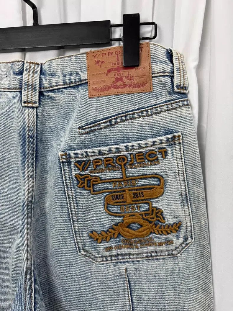 Y/Project Y/Project Washed loose-fit jeans| Size US 30 / EU 46 - 9 Thumbnail