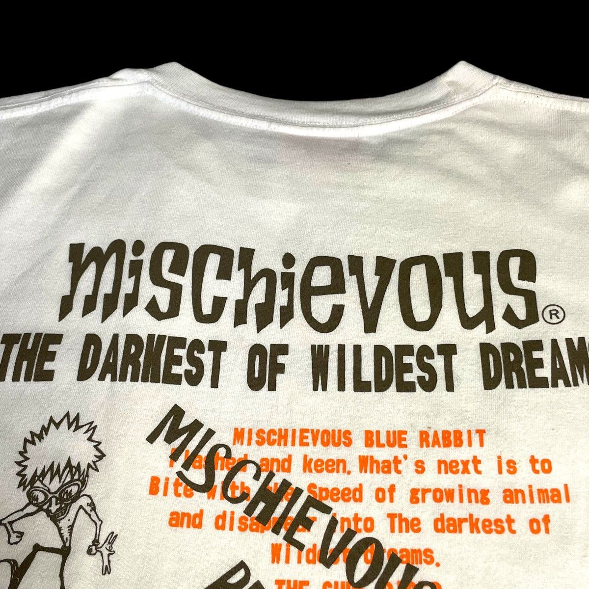 If Six Was Nine × Japanese Brand × Seditionaries 🇯🇵☠️ VINTAGE MISCHIEVOUS PUNK TSHIRT Size US L / EU 52-54 / 3 - 6 Thumbnail