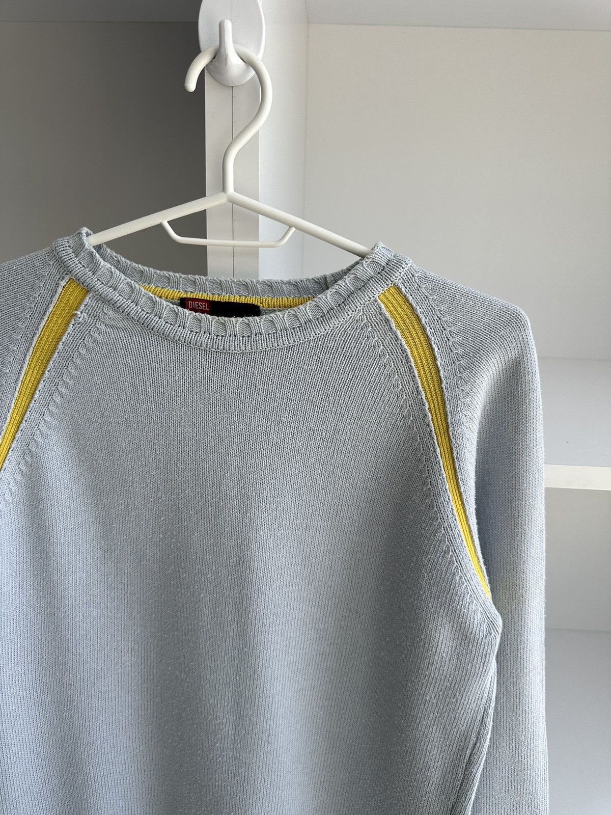 Diesel × Vintage Vintage Diesel Blue Woman Knitted Sweater Size S / US 4 / IT 40 - 3 Thumbnail