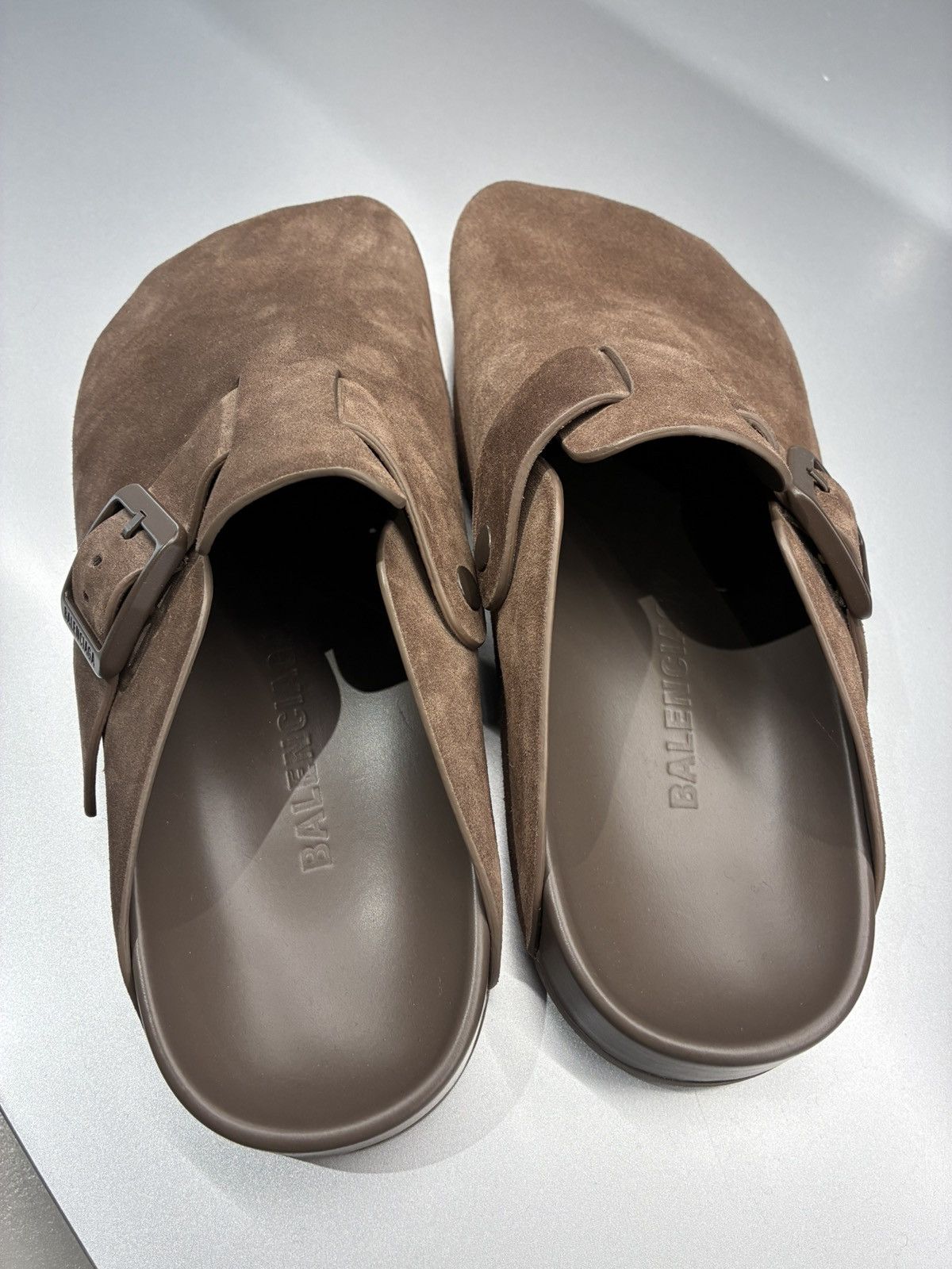 Balenciaga Balenciaga Brown Mules Size US 10 / EU 43 - 3 Thumbnail