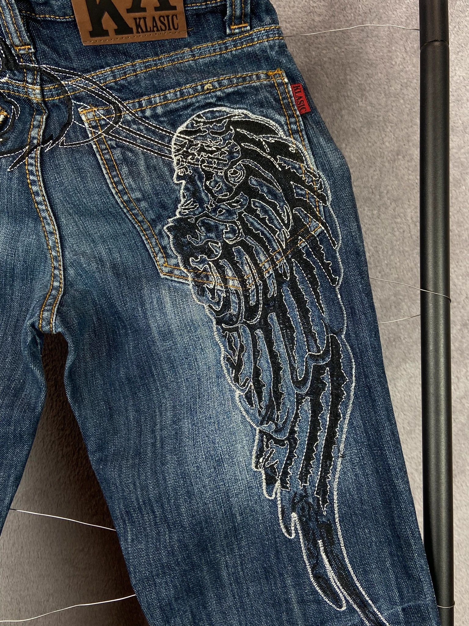 Other Pants Classic Jeans Vintage Streetwear Y2K High End Spellout Size US 26 / EU 42 - 3 Thumbnail