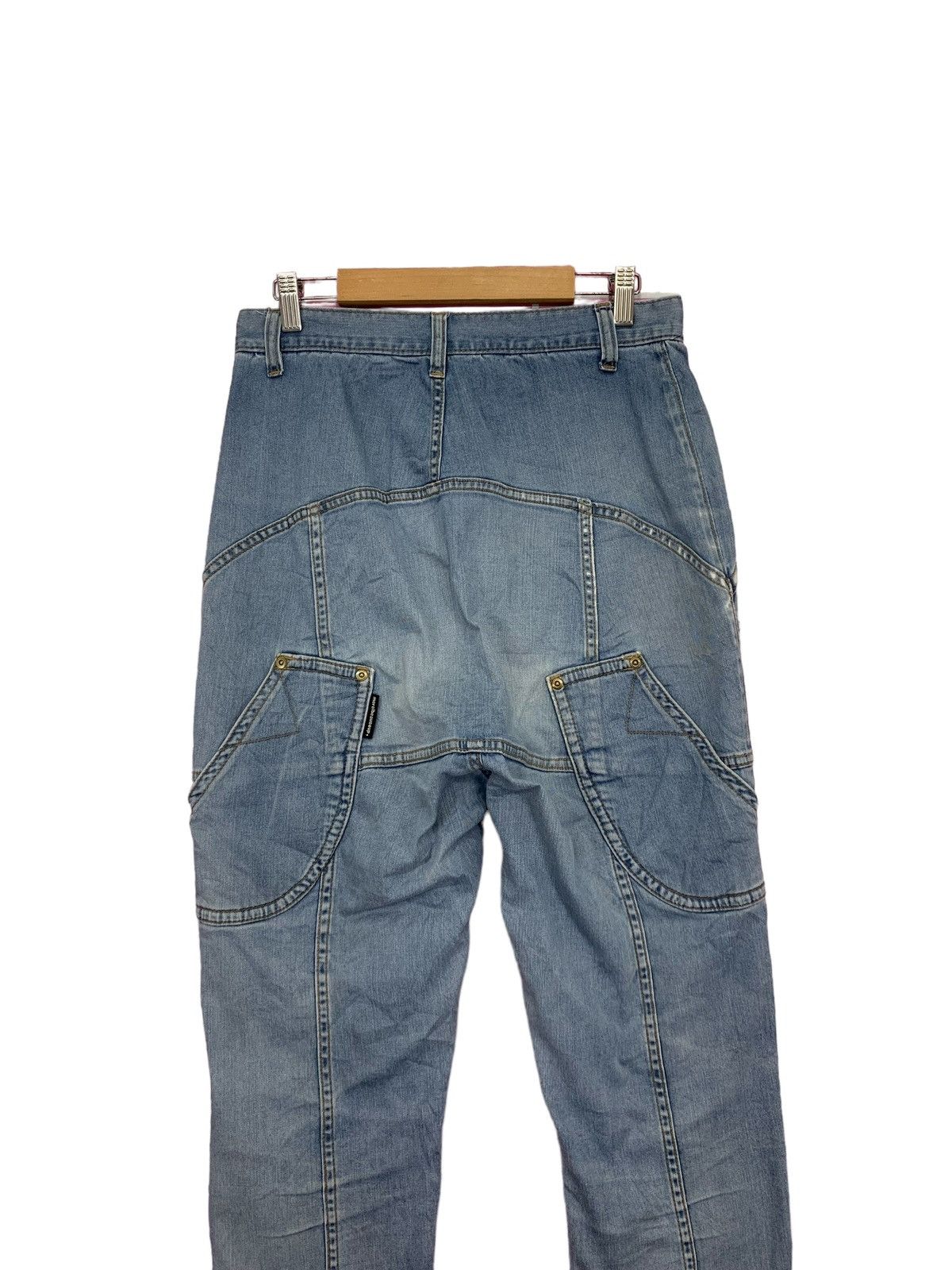Issey Miyake × mercibeaucoup Mercibeacoup Drop Crotch Pants by Issey Miyake (AD25) Size US 28 / EU 44 - 7 Thumbnail