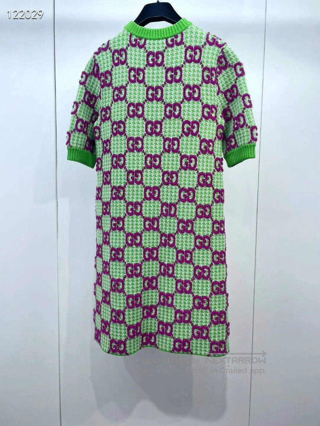 Gucci Gucci Double G Print Knit Dress. Size XS / US 0-2 / IT 36-38 - 2 Thumbnail
