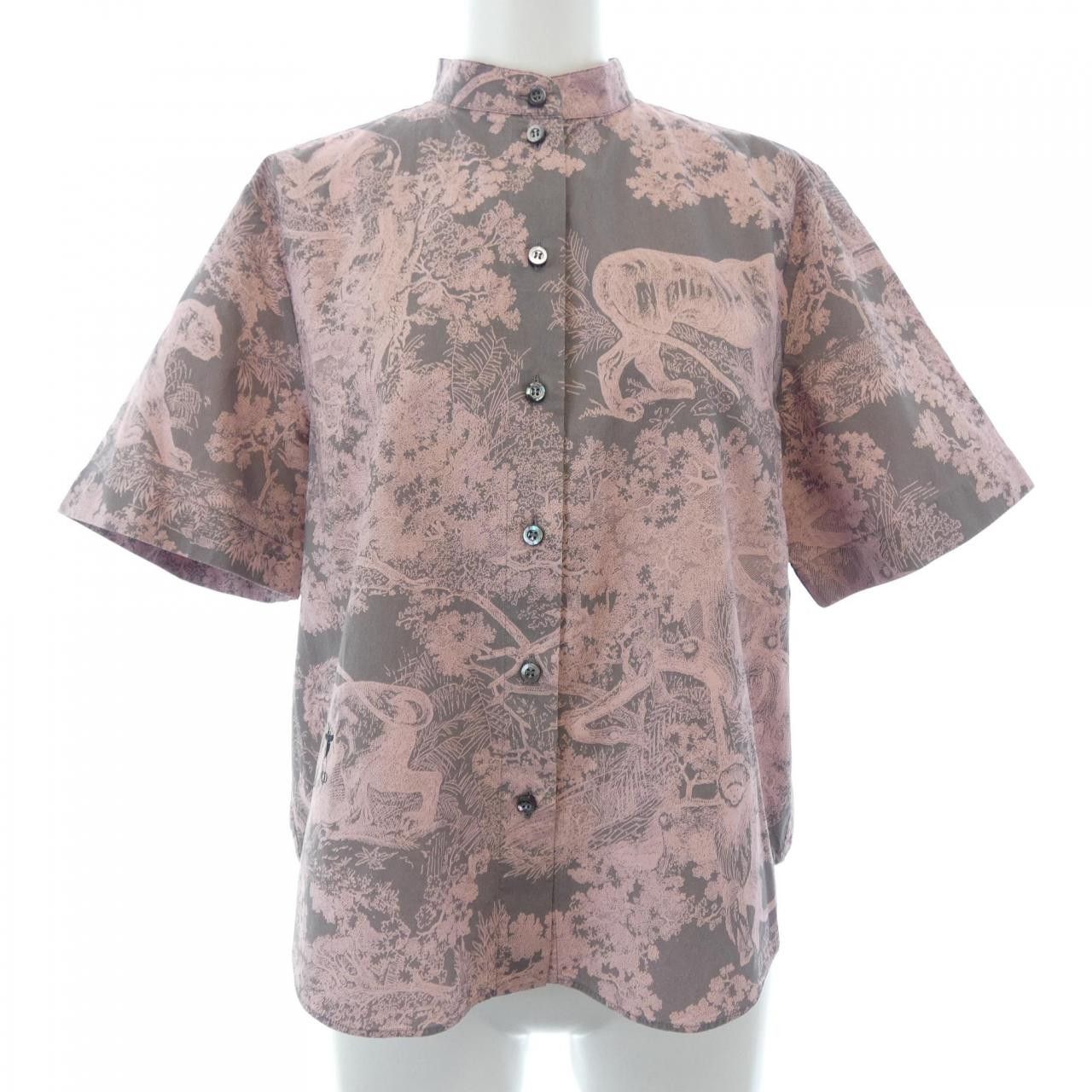 Dior Dior Christian Dior S/S Shirt Textile Tops 341B42A3875 DUTY FREE for USA Size ONE SIZE - 1 Thumbnail
