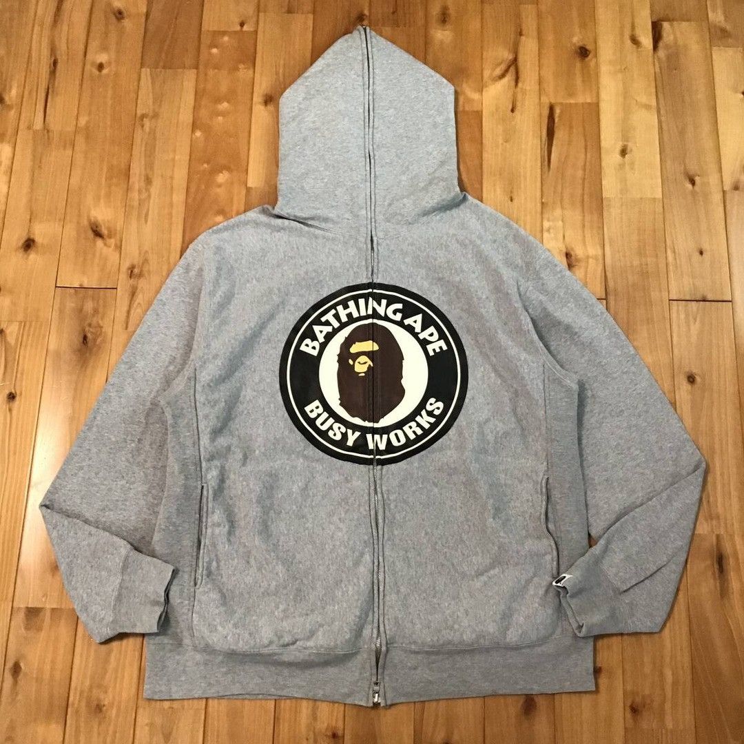 Bape BAPE Circle logo full zip hoodie a bathing ape NIGO Size US XL / EU 56 / 4 - 1 Thumbnail