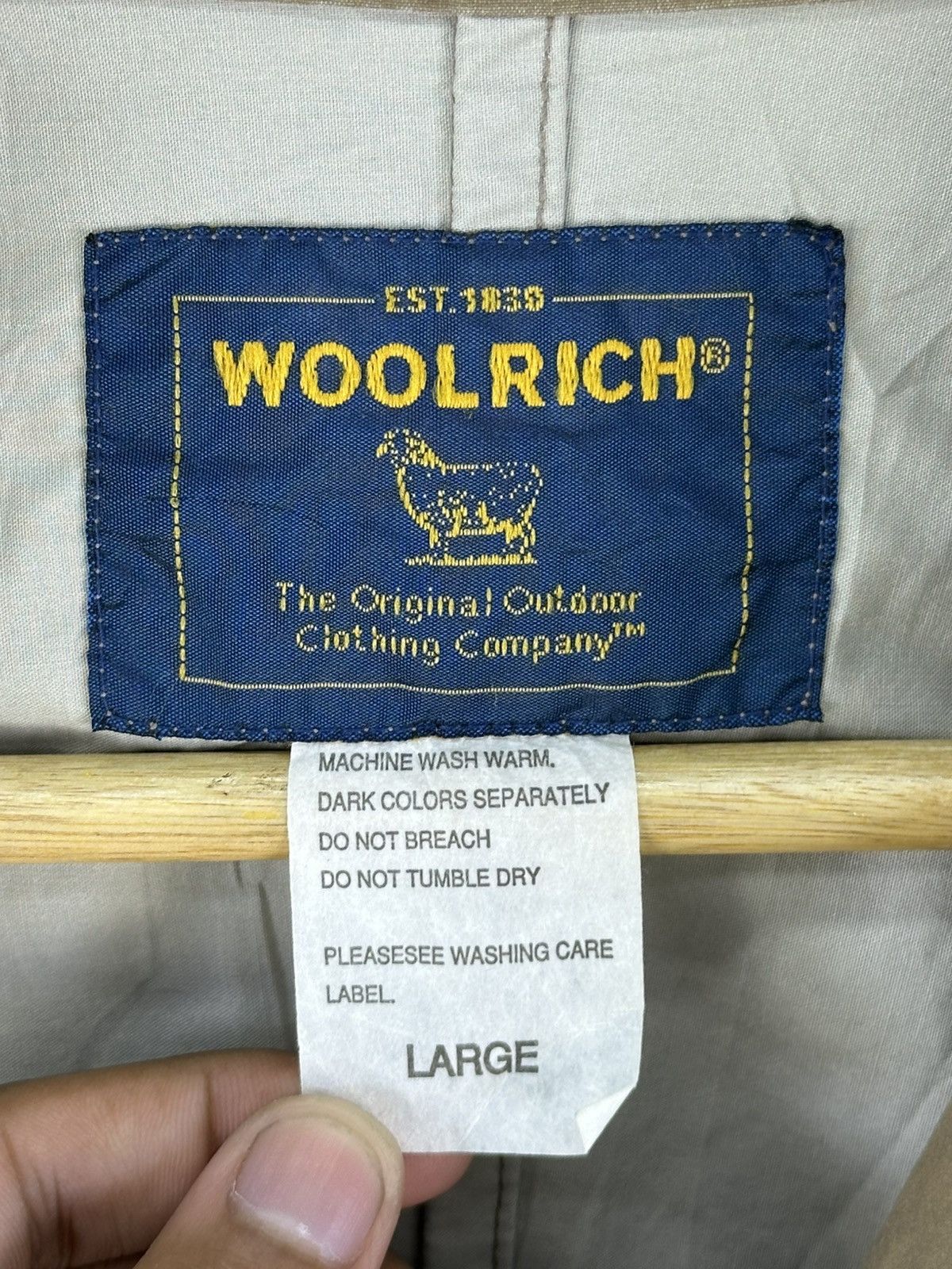 Woolrich Woolen Mills Vintage Y2K Woolrich Short Sleeve Worker Jacket Size US XL / EU 56 / 4 - 12 Thumbnail