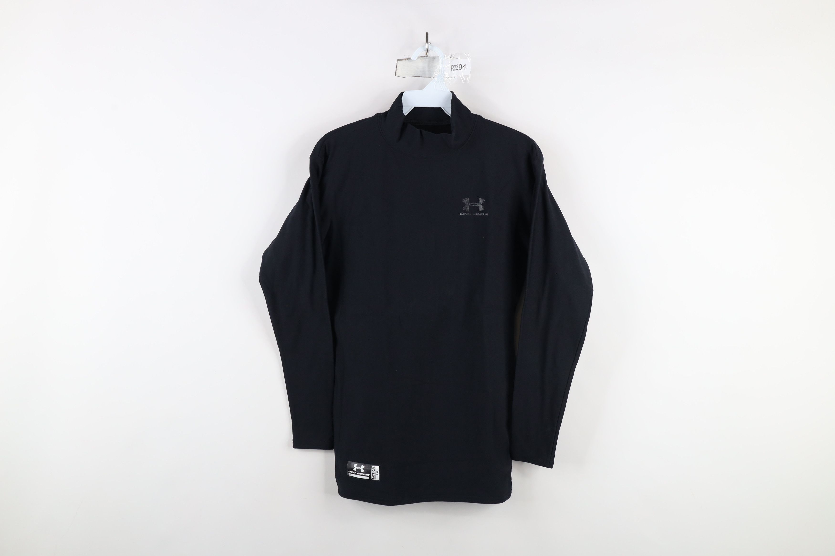 Under Armour × Vintage Vintage Under Armour Tactical Compression Mock Neck T-Shirt Size US L / EU 52-54 / 3 - 1 Thumbnail