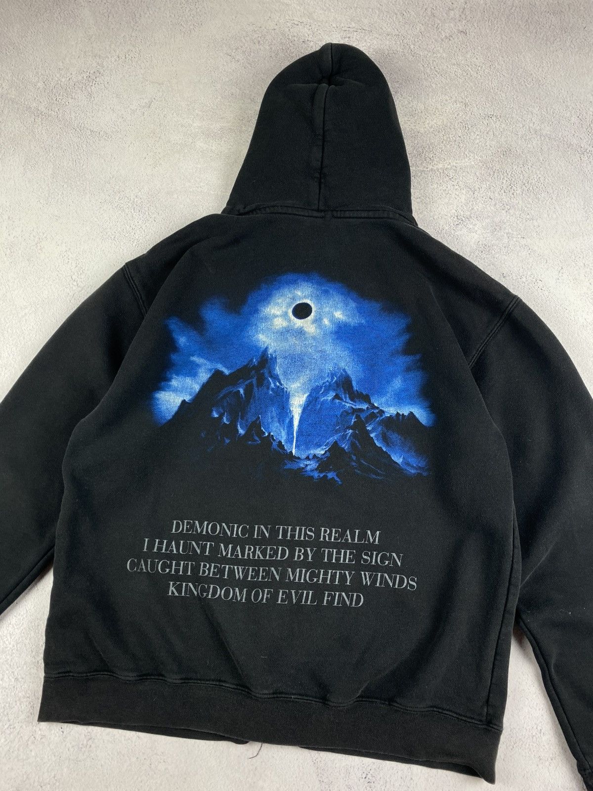 Fruit Of The Loom Vintage Immortal "All Shall Fall" Zip Hoodie , black, size M Size US M / EU 48-50 / 2 - 9 Thumbnail