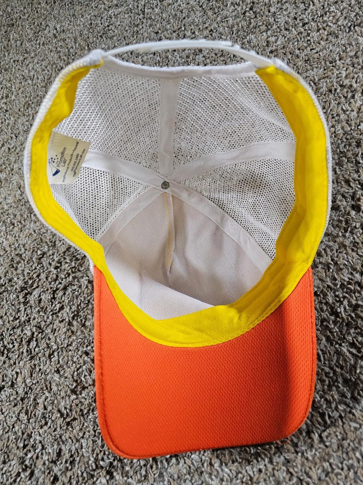 Designer GLASSBARN INDIANA SOYBEAN Snapback hat yellow orange Size ONE SIZE - 5 Thumbnail