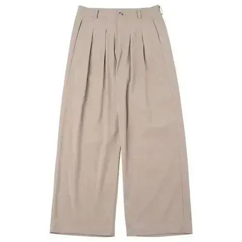 VIBE 21SS Indigo Union Japan Khaki Relaxed Fit Business Pants Size US 32 / EU 48 - 1 Thumbnail